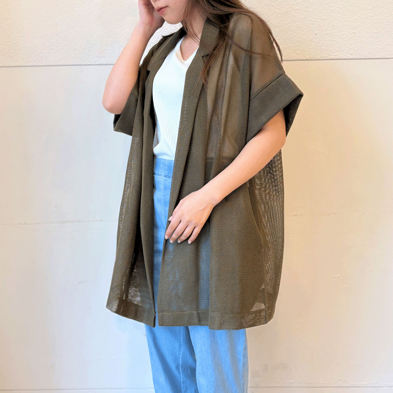 メッシュフレンチジャケット - 画像8