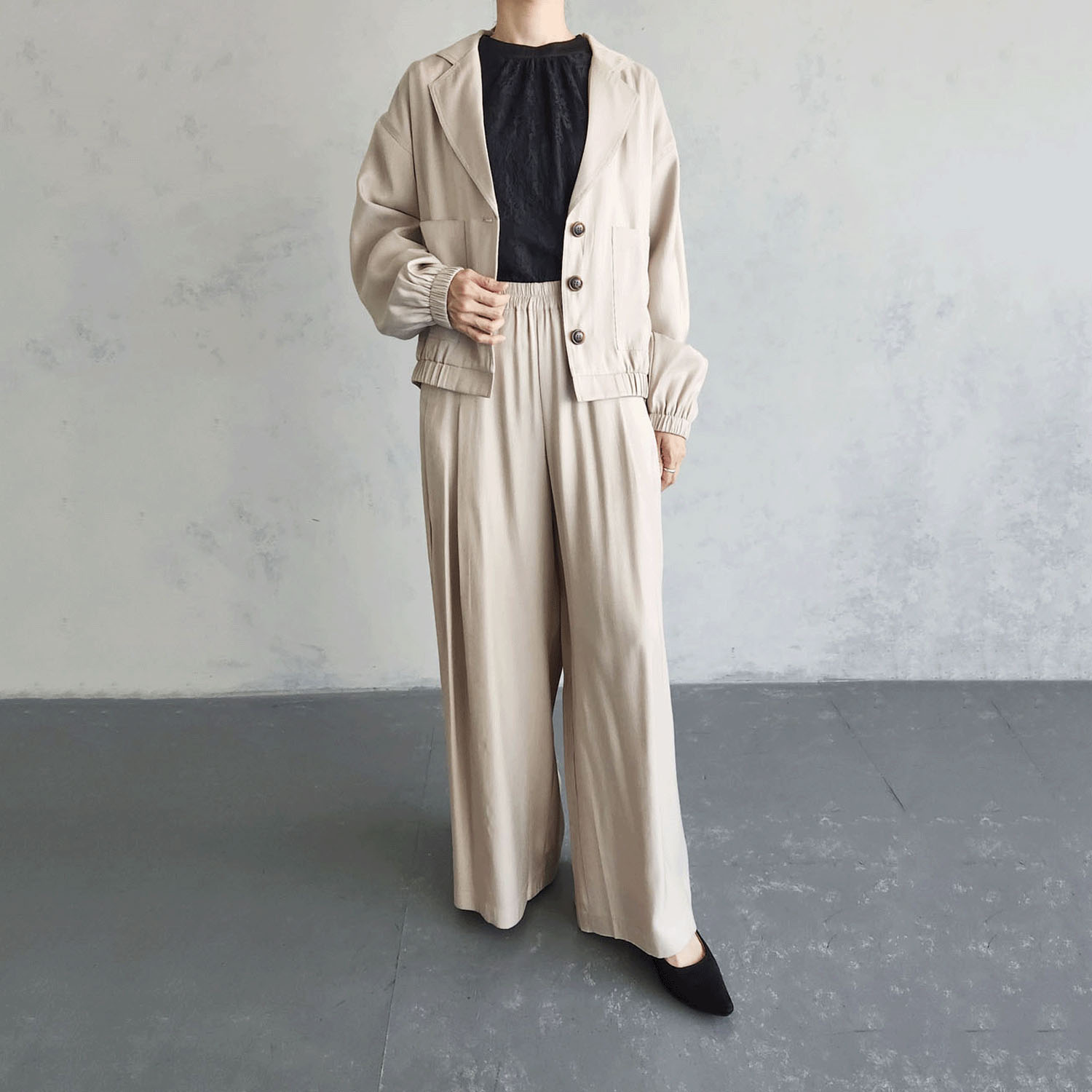 epidemique シャイニーツイルジャケット - 画像14