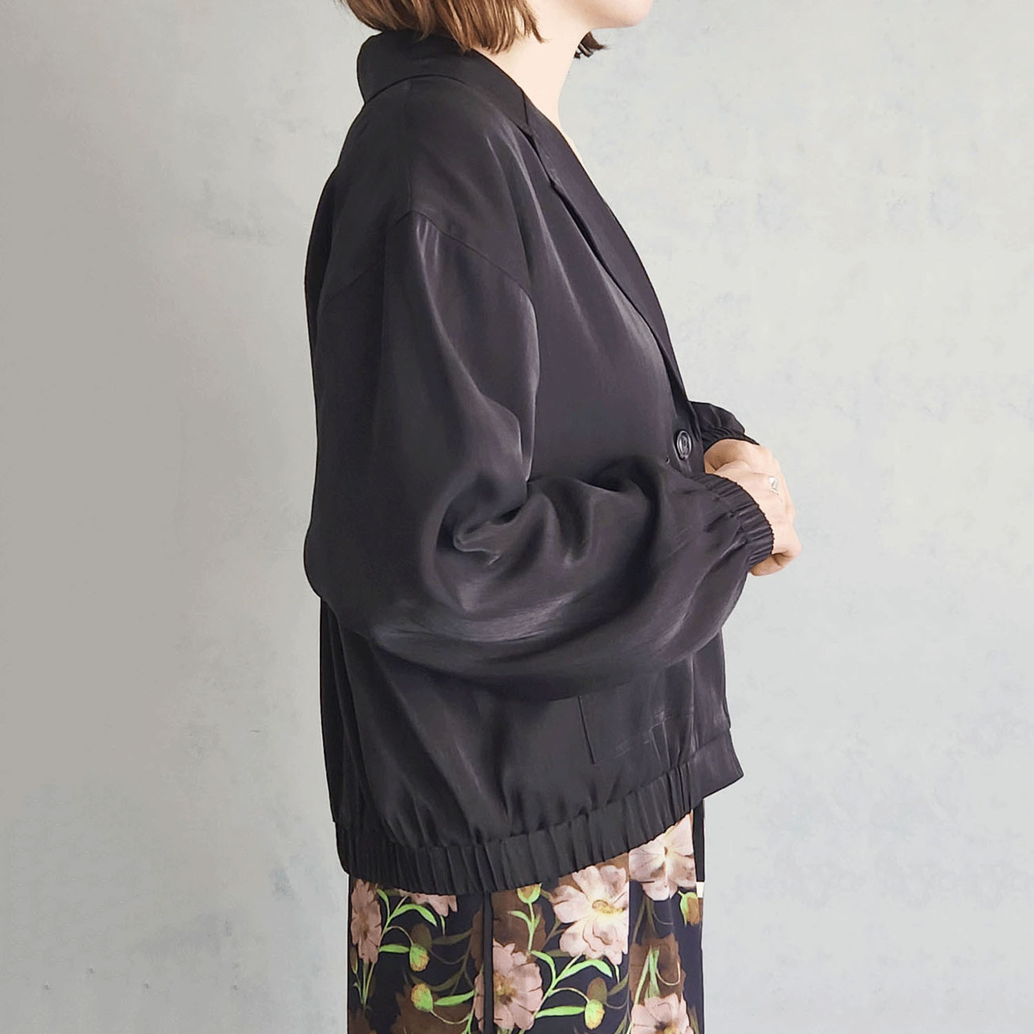 epidemique シャイニーツイルジャケット - 画像3