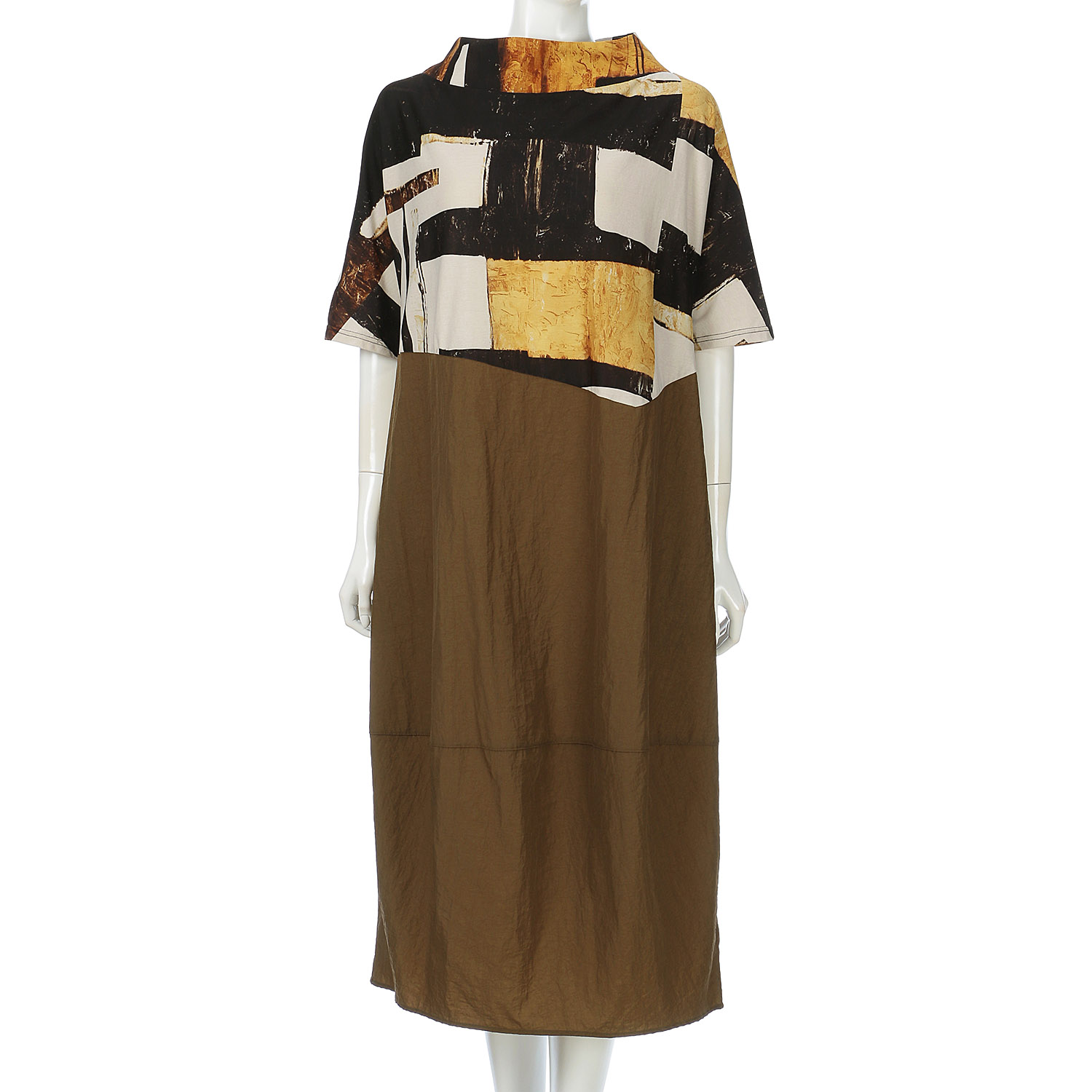 タック切替ワンピース - 画像3