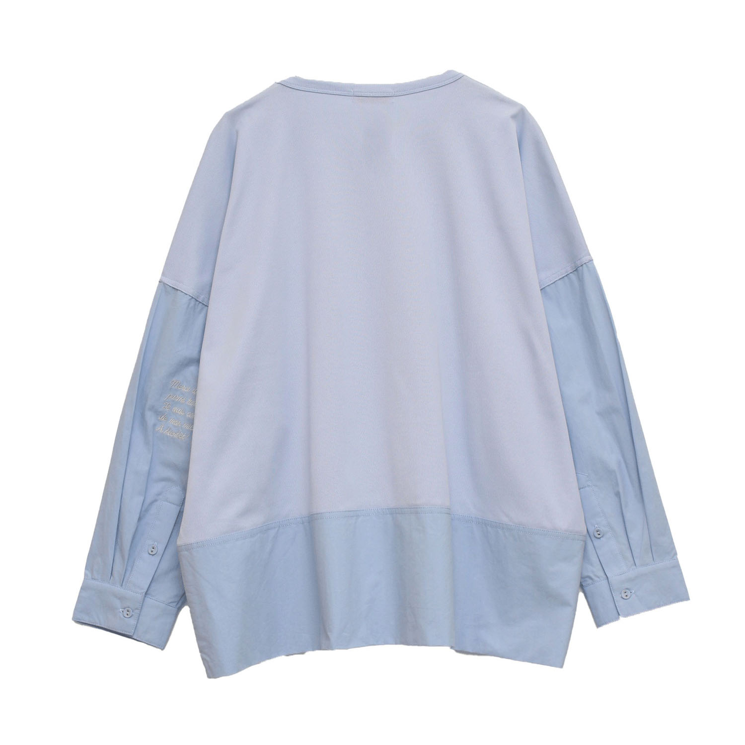 【新ブランド】notorico 肘刺繍バルーンシャツ - 画像18