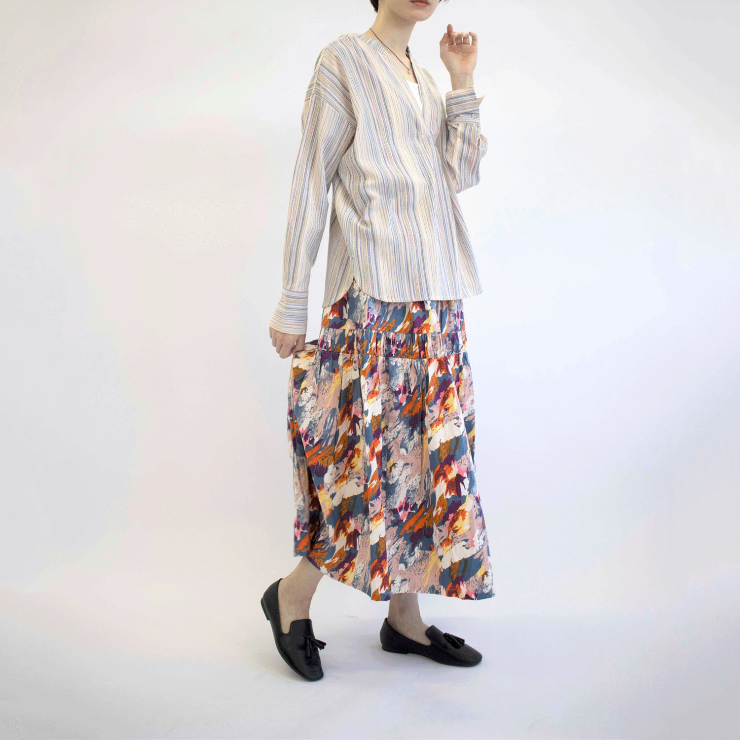 【新ブランド】notorico バックリボンプルオーバー