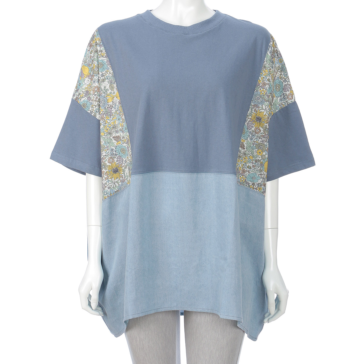 LUPILIENパッチワークビッグTシャツ - 画像8