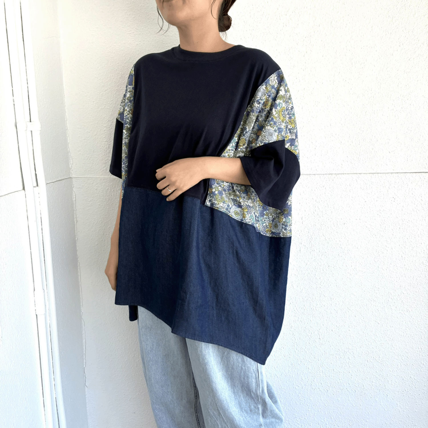 LUPILIENパッチワークビッグTシャツ