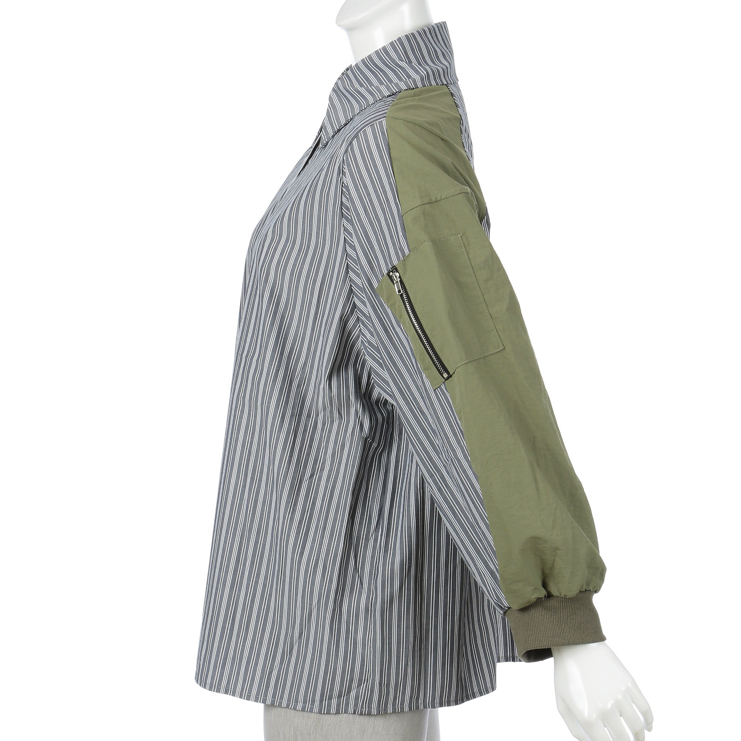 ストライプデザインシャツ - 画像4