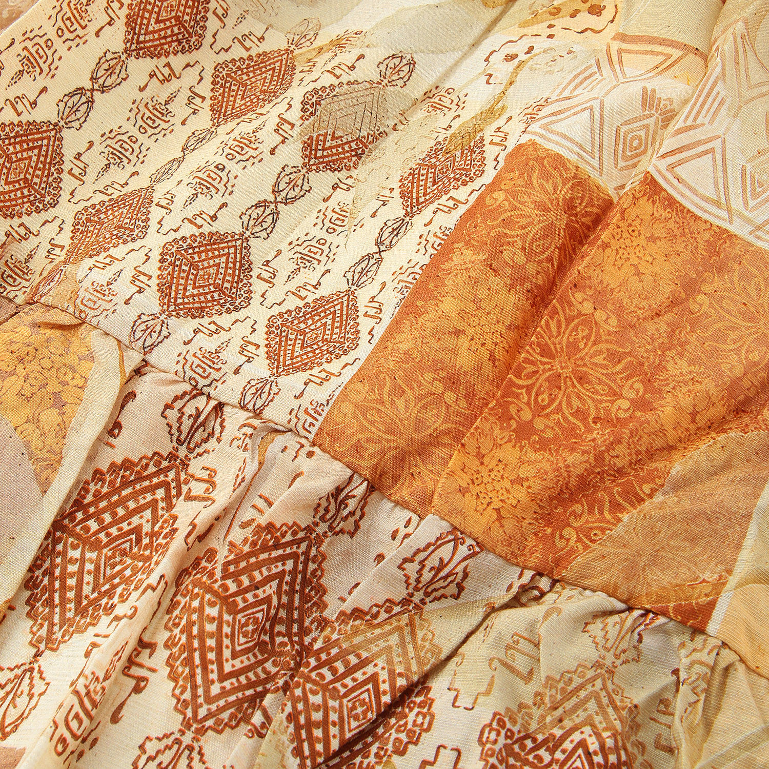 総柄プリントスカート - 画像3