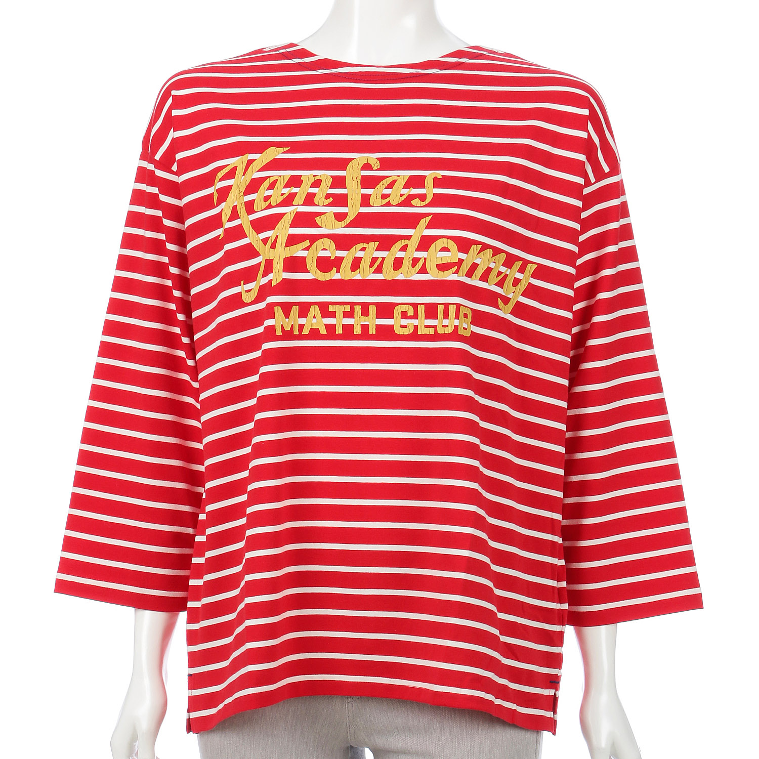 【新ブランド】CUBE SUGAR 天竺前後着配色プルオーバー - 画像13