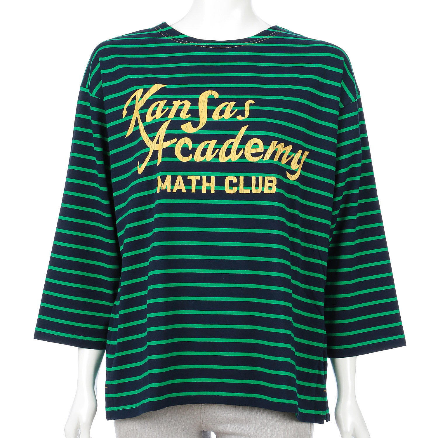 【新ブランド】CUBE SUGAR 天竺前後着配色プルオーバー - 画像17