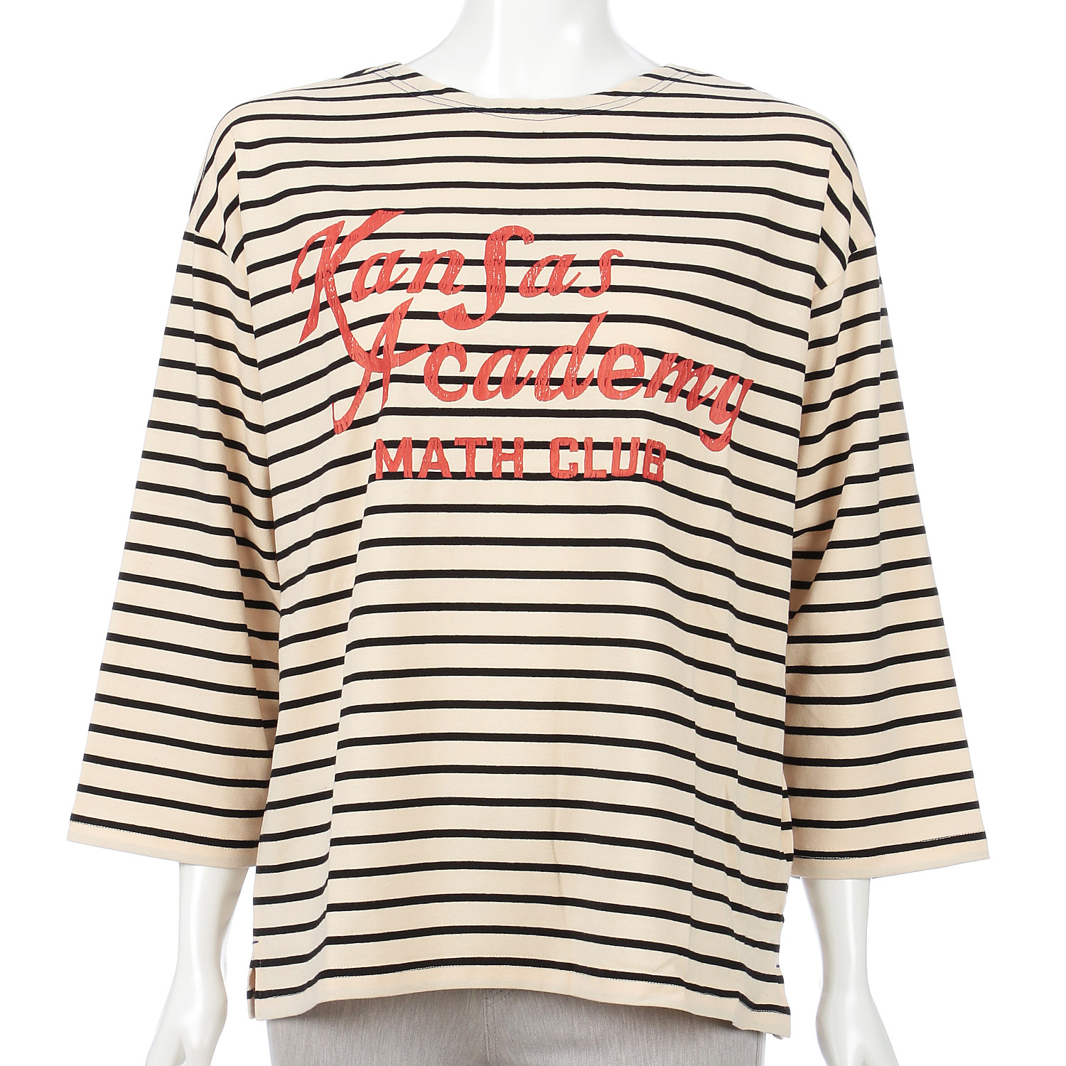 【新ブランド】CUBE SUGAR 天竺前後着配色プルオーバー - 画像8