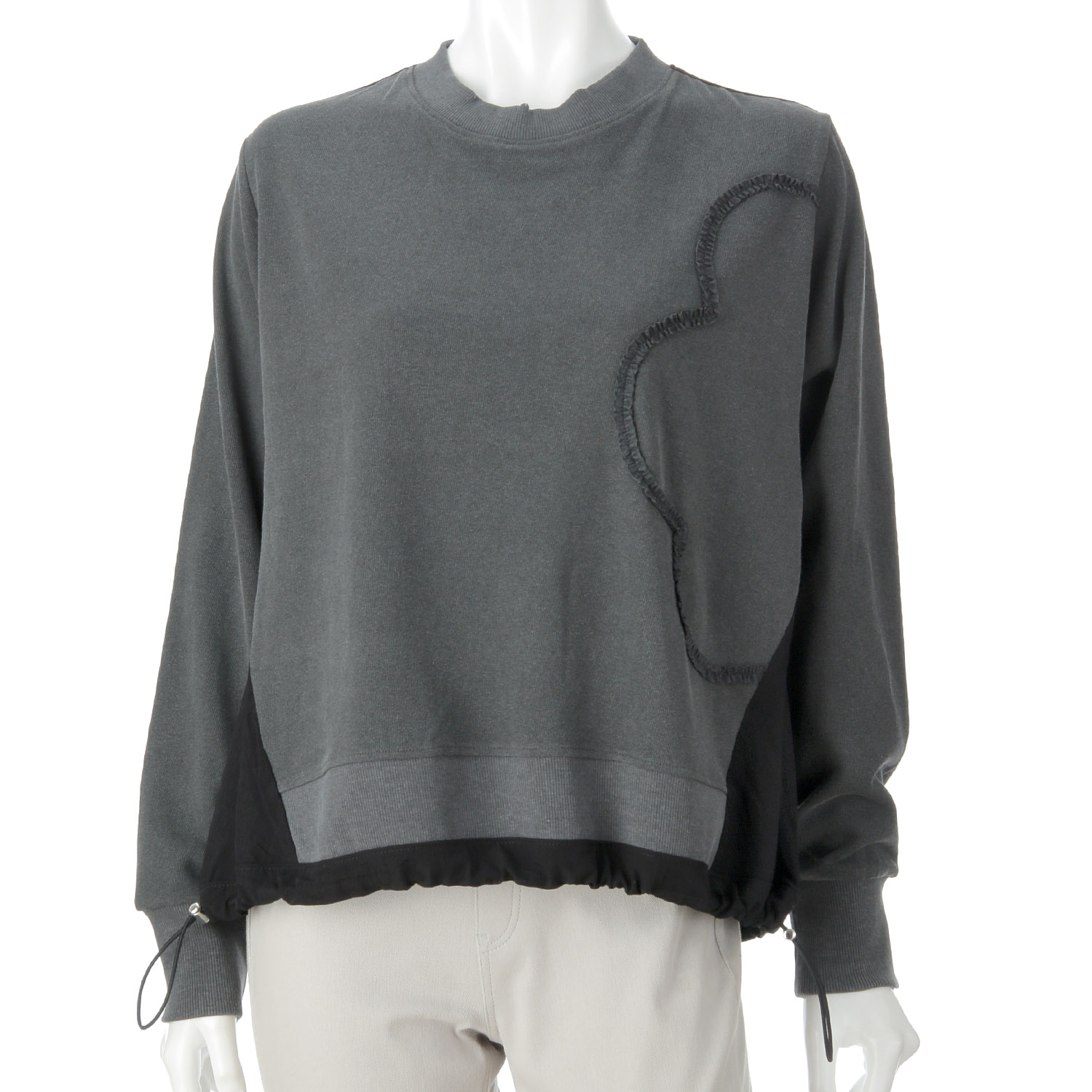 前身モチーフ布帛切替プルオーバー - 画像3