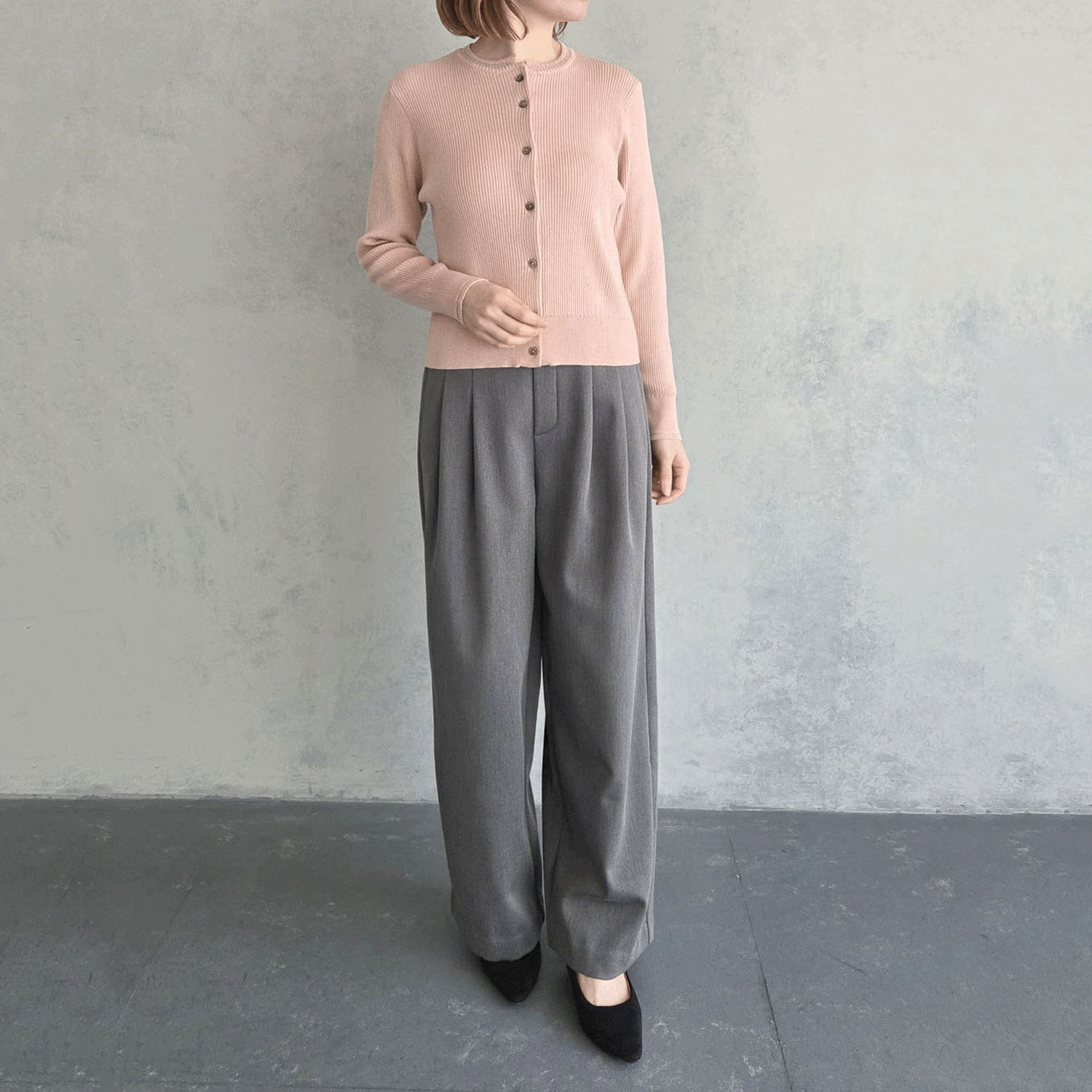 epidemique プチスパンコールリブニットカーディガン - 画像11