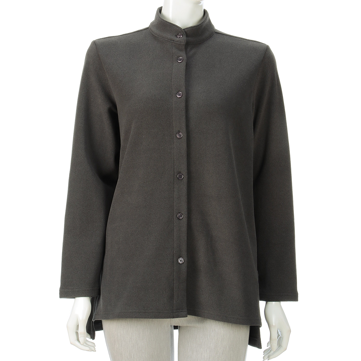 ハイネックロングカーディガン - 画像2