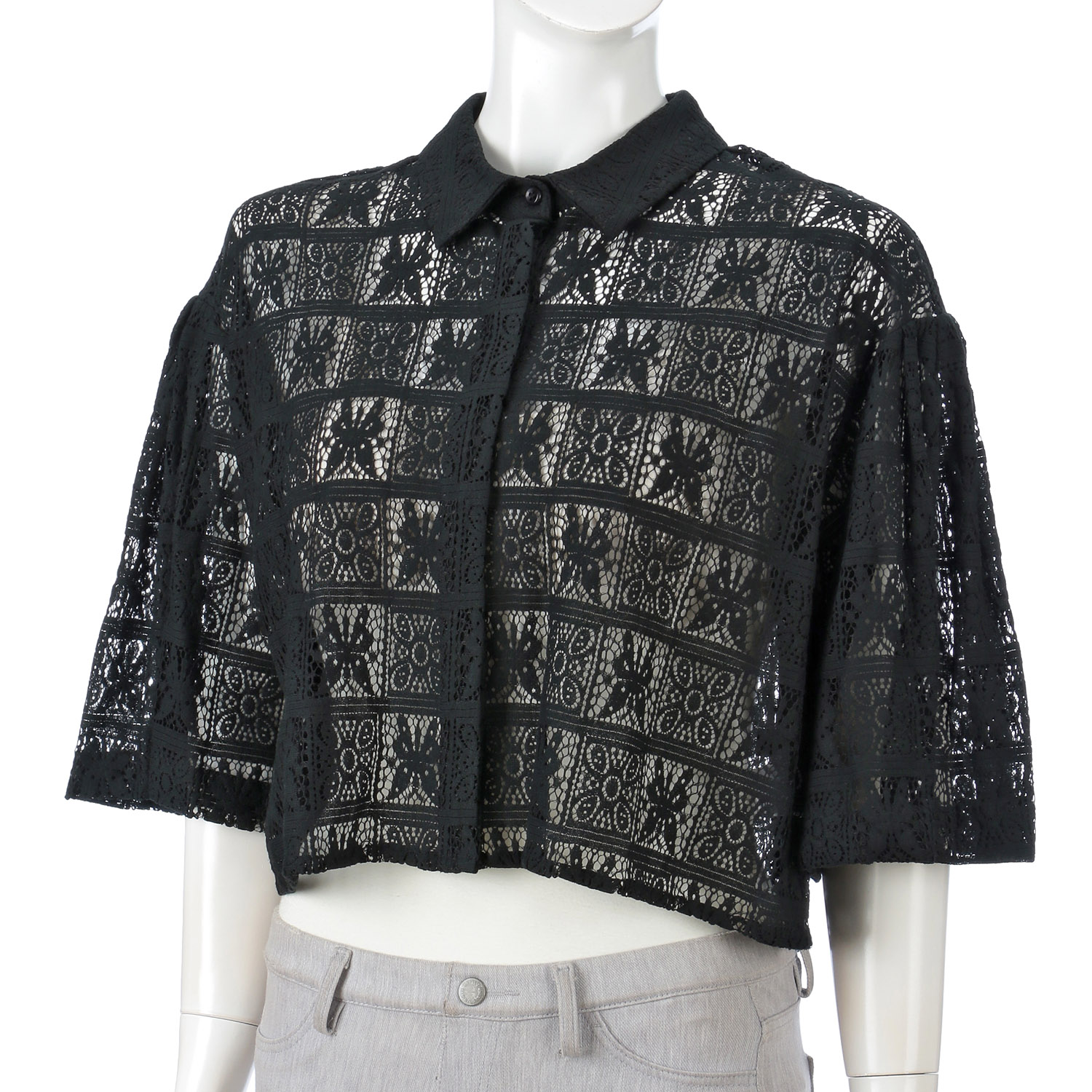 フレアスリーブショート丈シャツ - 画像7