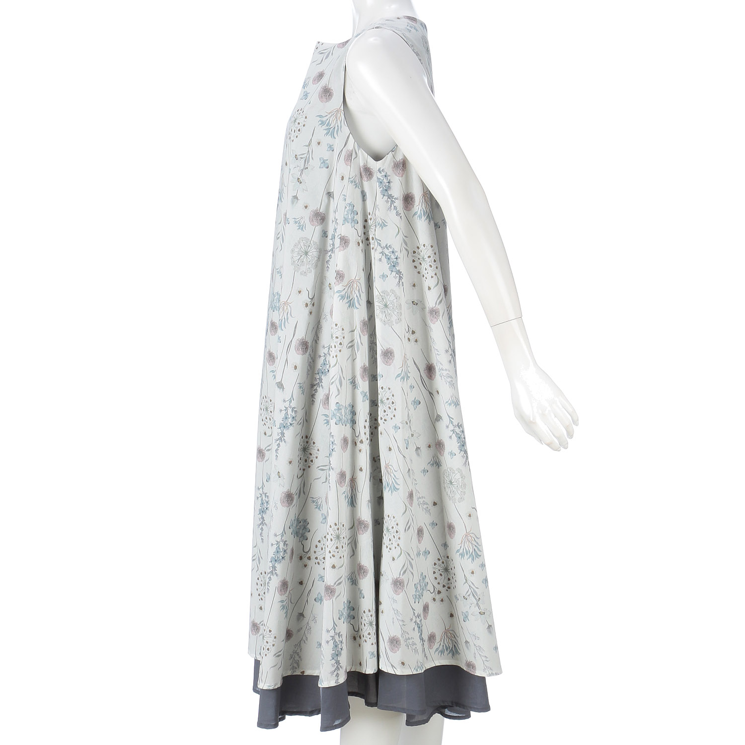 レイヤードフレアワンピース - 画像2