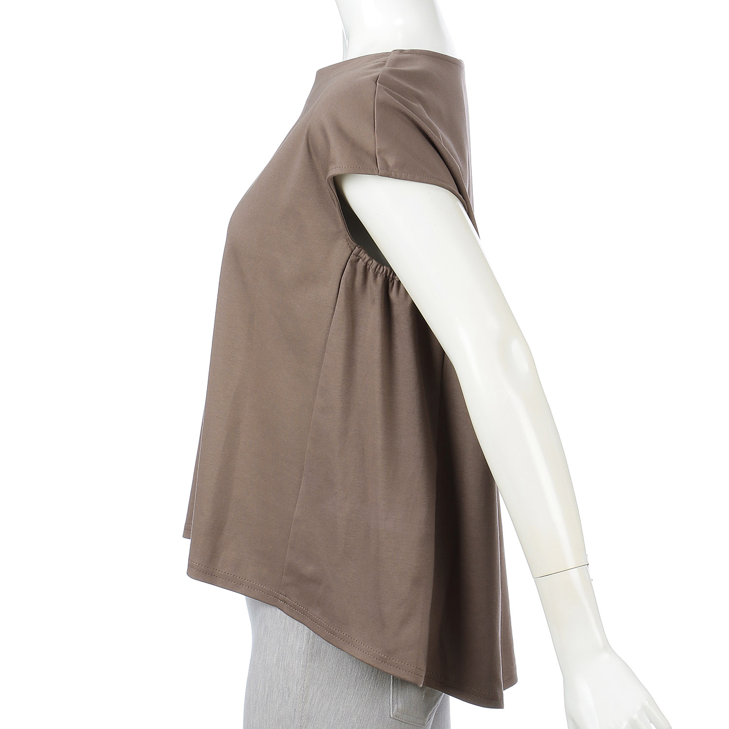 エッフェル塔柄ドロップ袖カットソー - 画像8