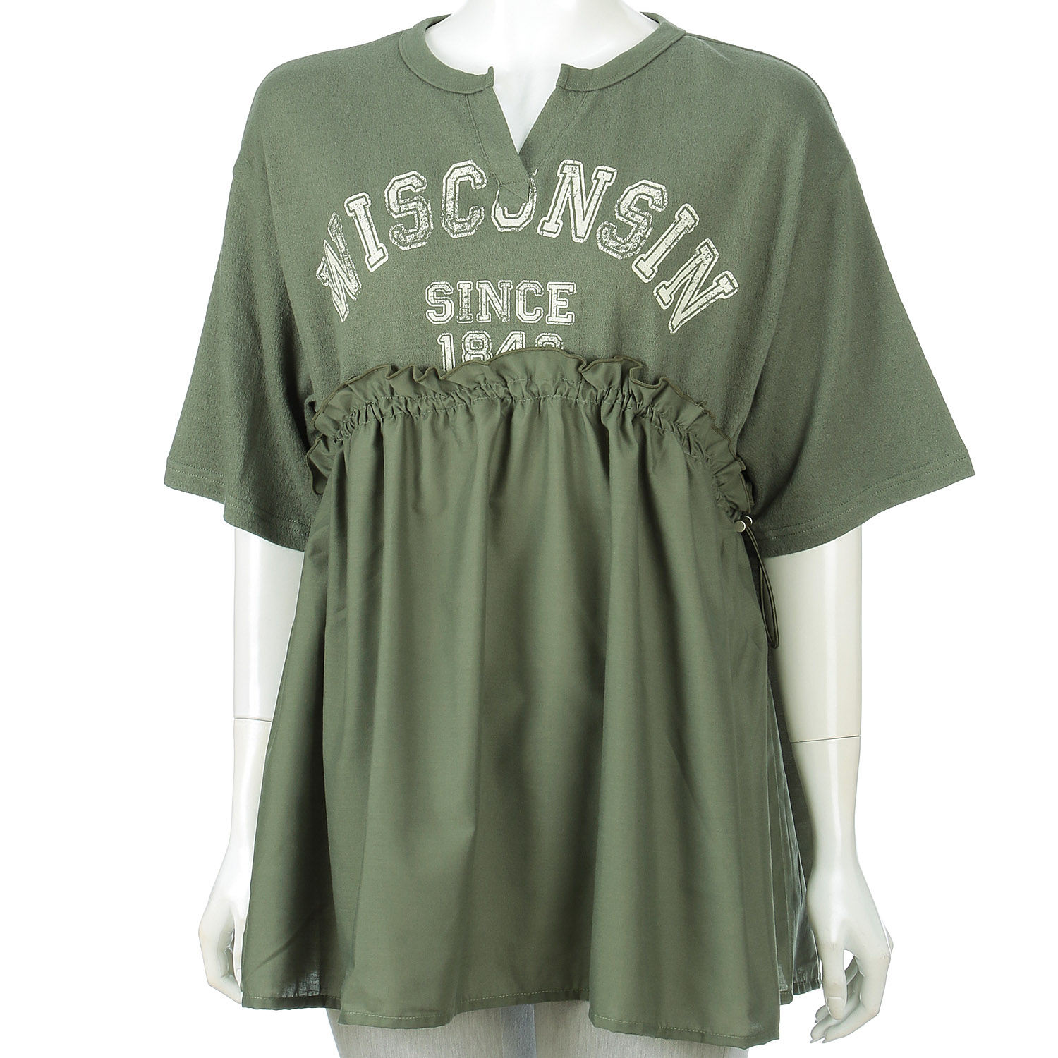 LUPILIEN 切替ギャザープルオーバー - 画像8