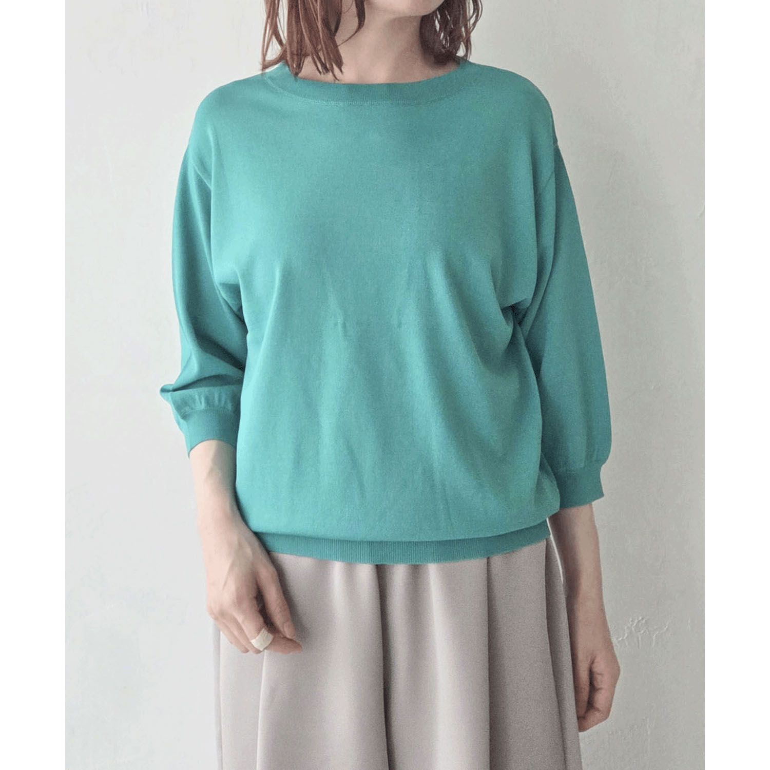 epidemique 6分袖ニットプルオーバー - 画像12