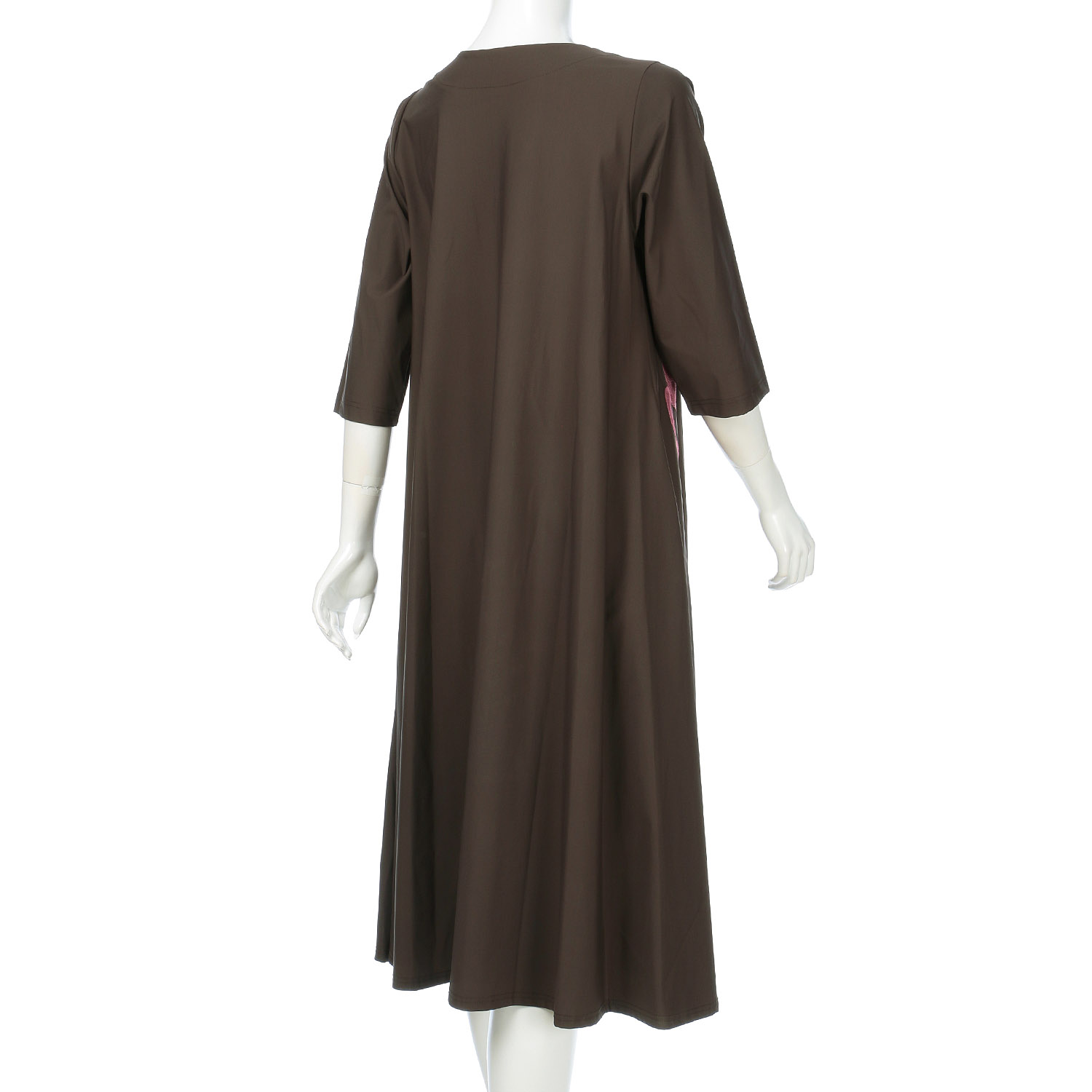 配色モチーフカットソーワンピース - 画像9