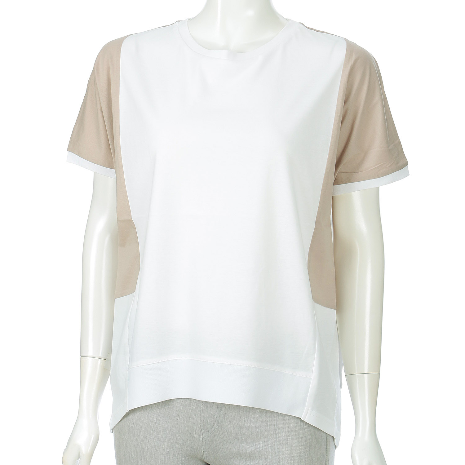 tricot tricot 切替フレンチカットソー - 画像3