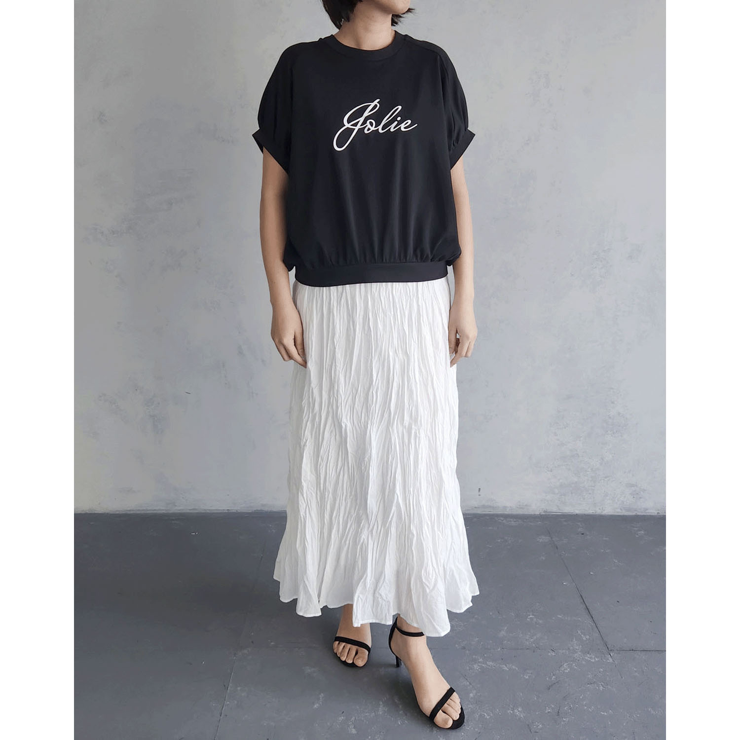 epidemique コクーンロゴプリントTシャツ - 画像2