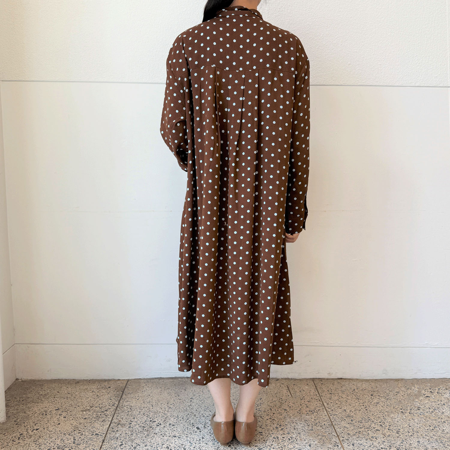 ドット柄ワンピース - 画像7