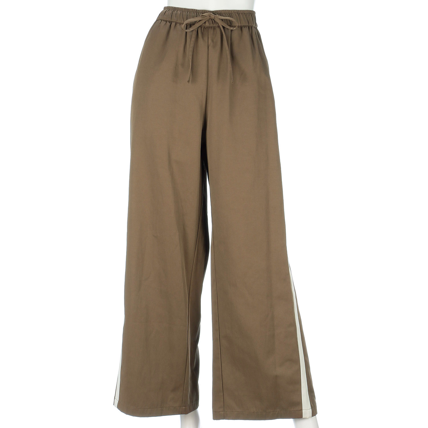 配色ラインパンツ