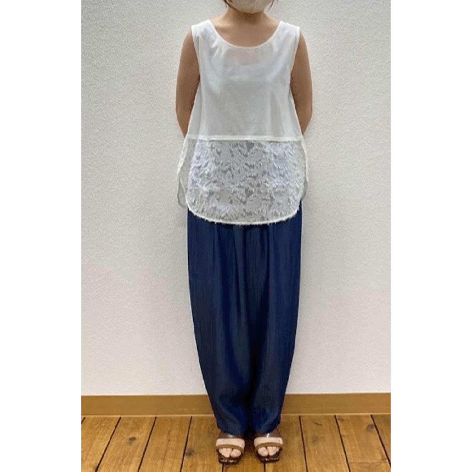 レイヤードタンクトップ