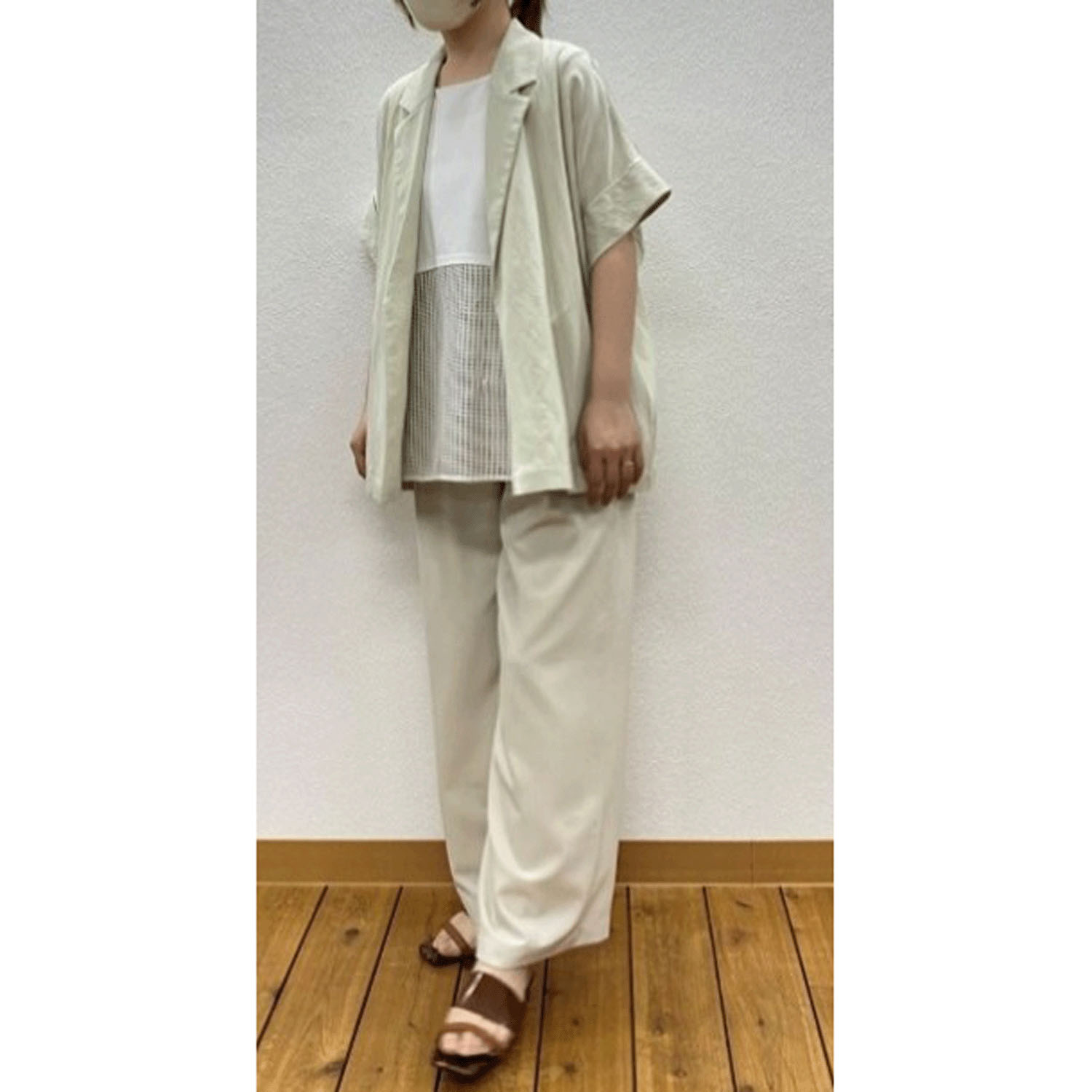 レイヤードタンクトップ