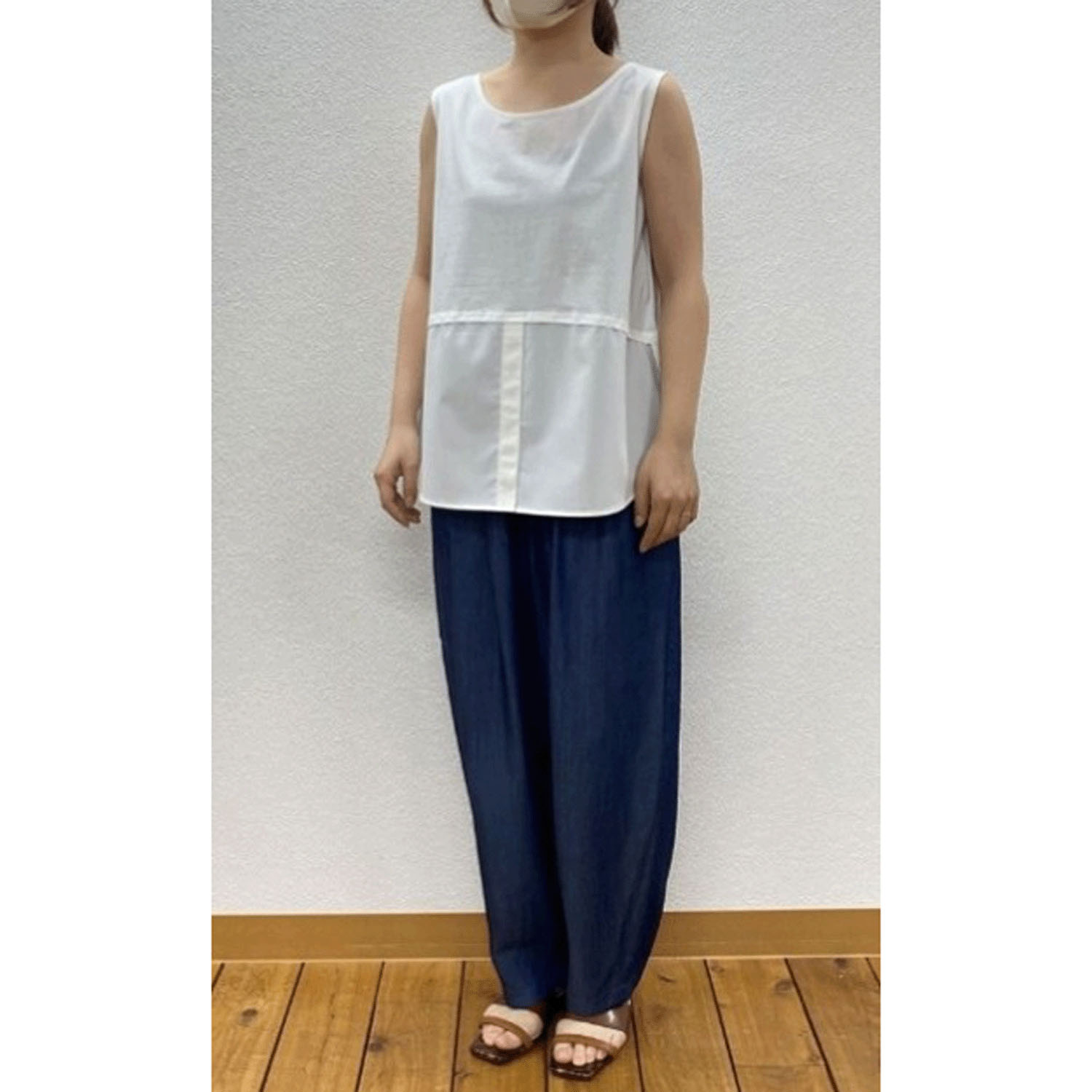 レイヤードタンクトップ