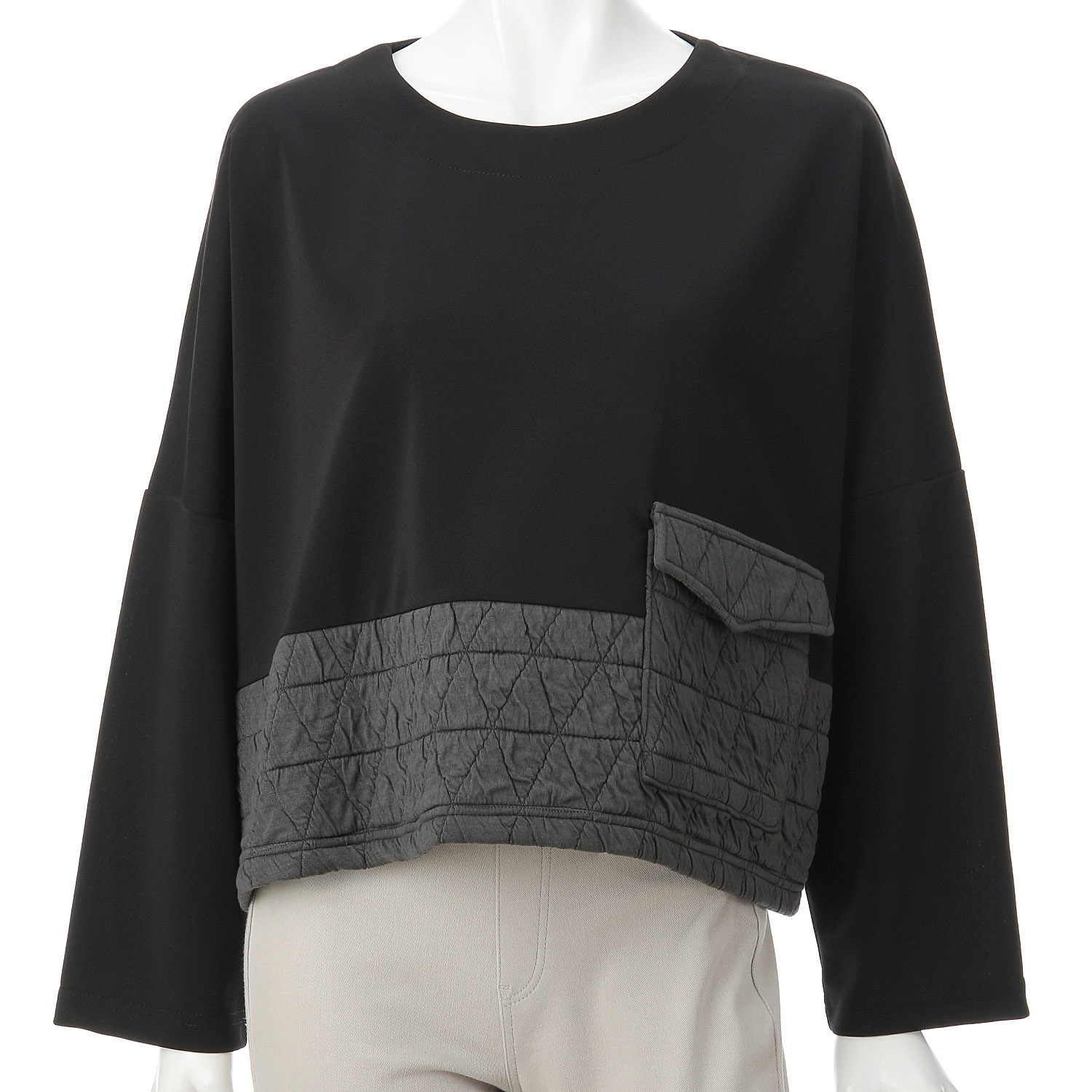 キルト切替BIGカットソー - 画像5