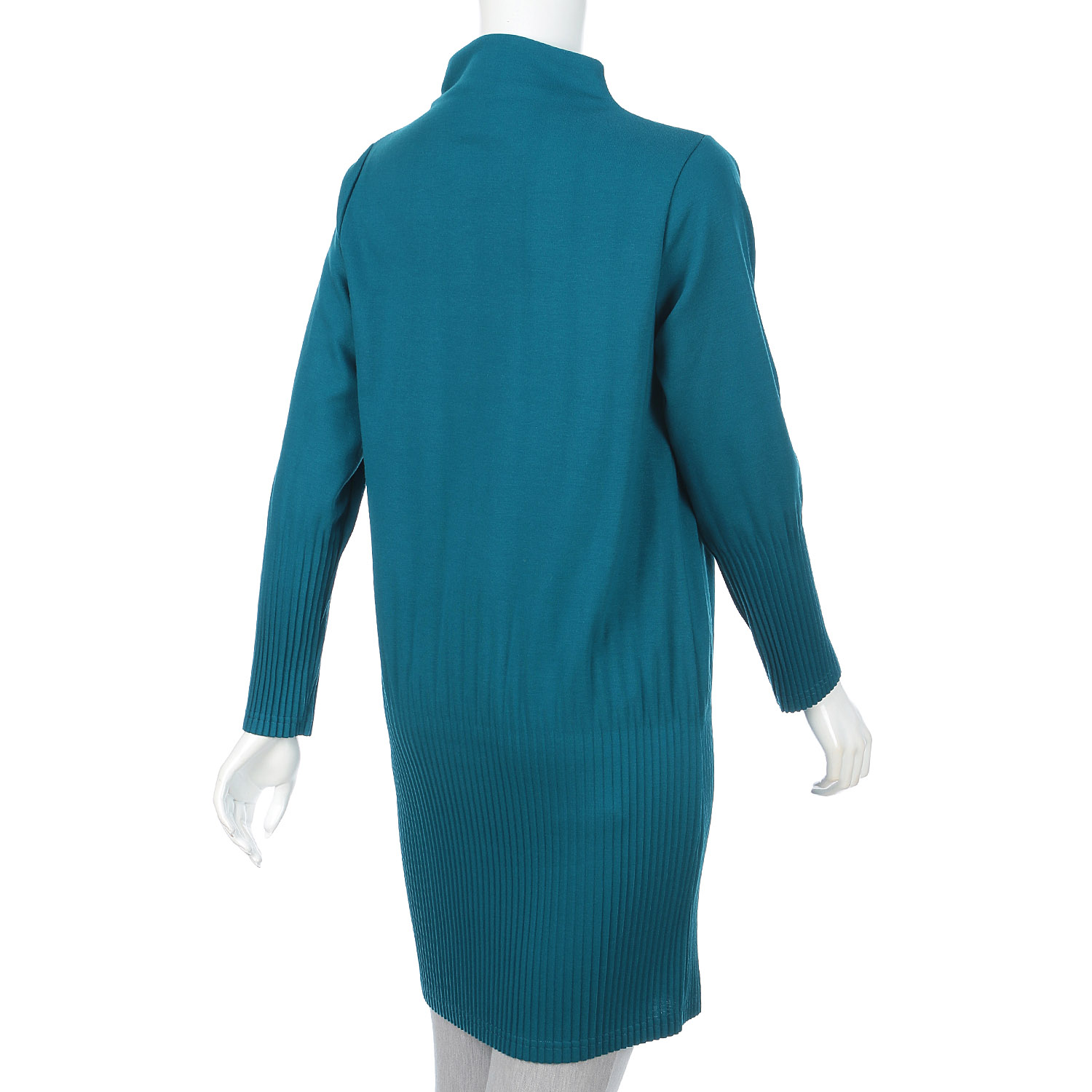 裾プリーツボトルネックチュニック - 画像18