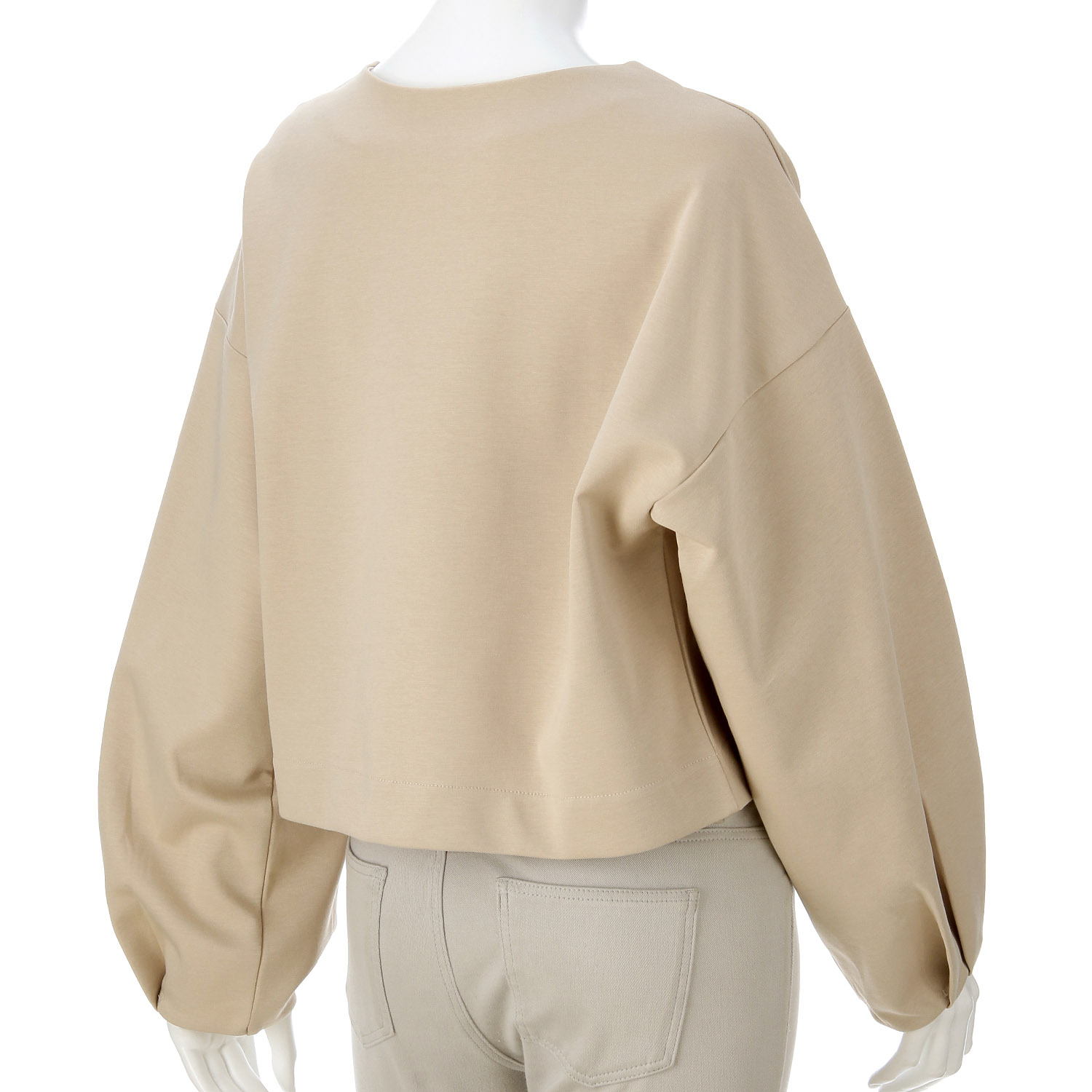 パフ袖ショート丈プルオーバー - 画像9