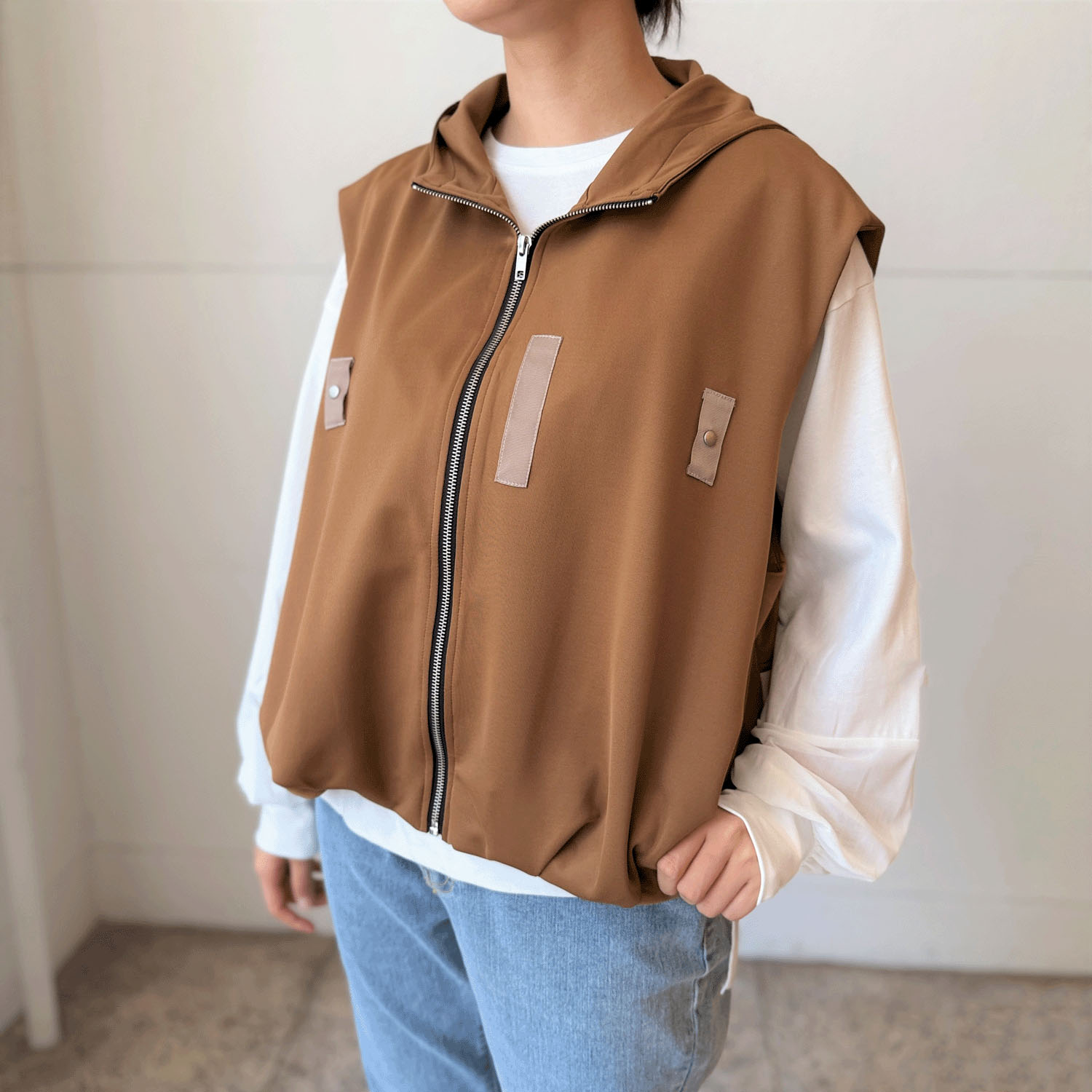 バルーンフーディベスト - 画像9