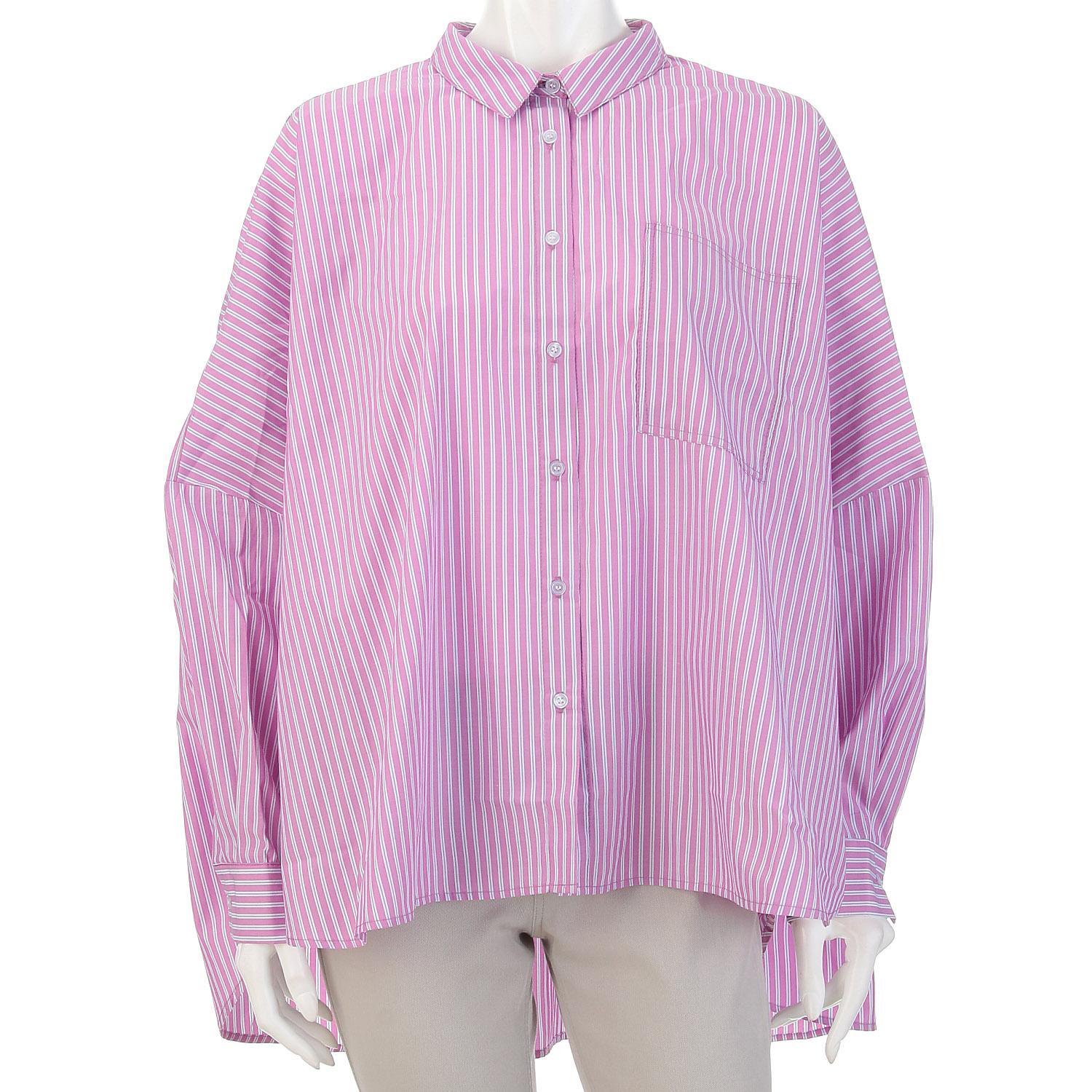 ストライプデザインシャツ - 画像3