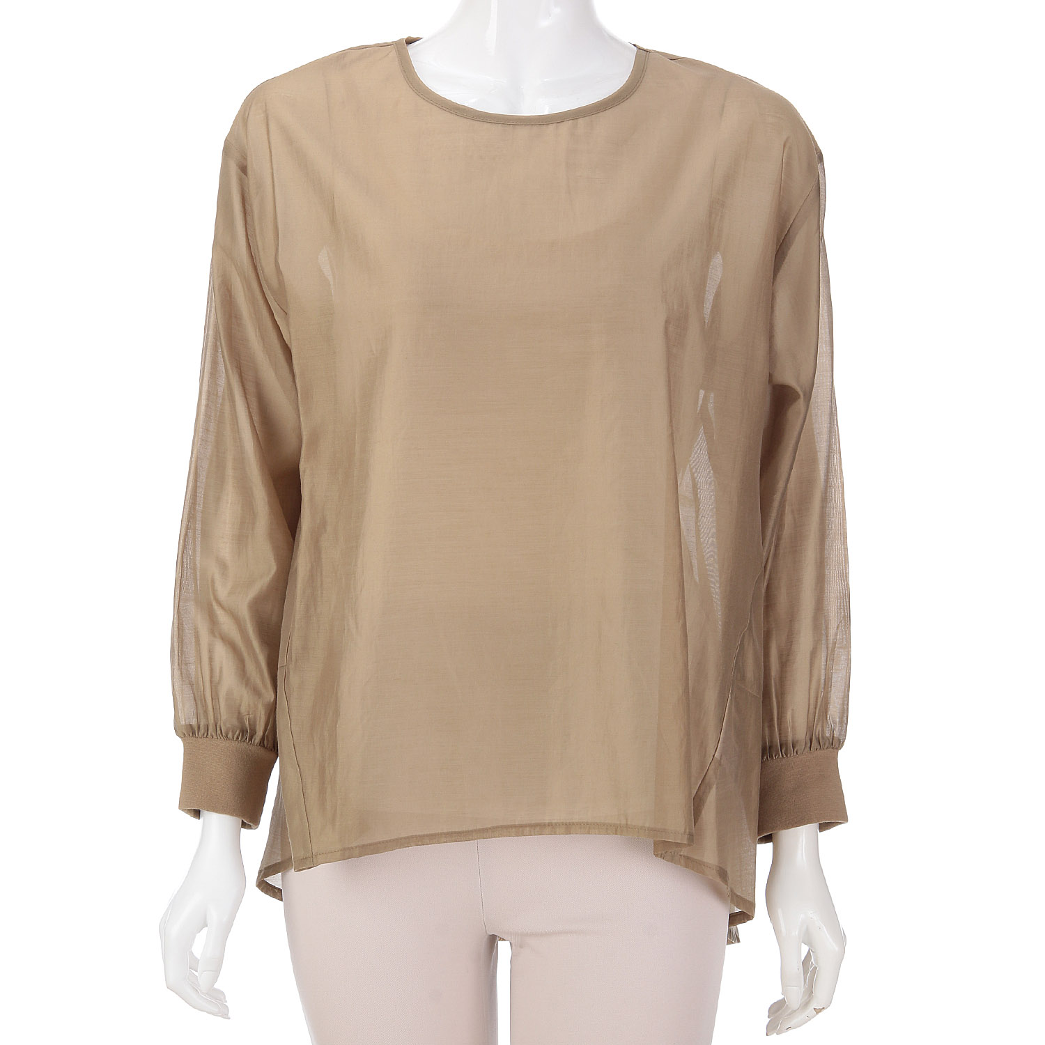 シアー切替プルオーバー - 画像1