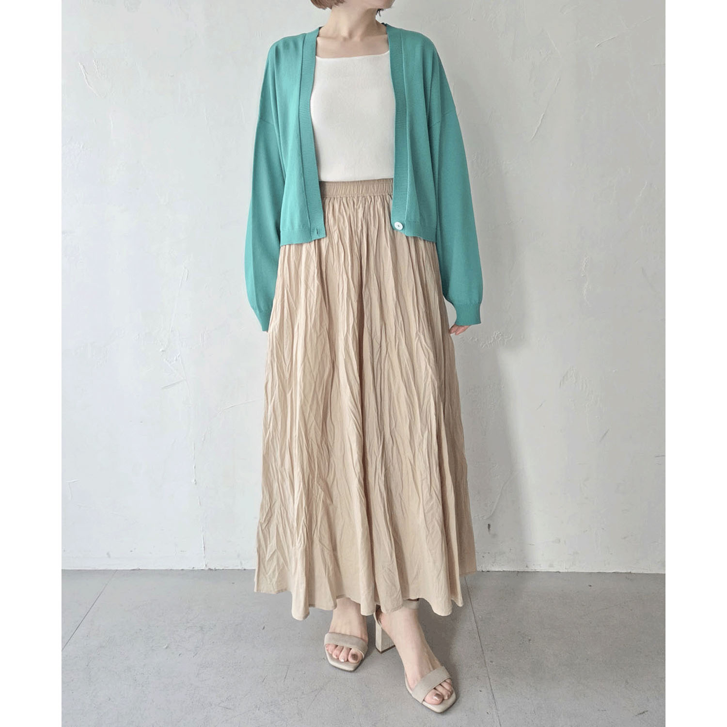 epidemique ワンボタンニットカーディガン - 画像10