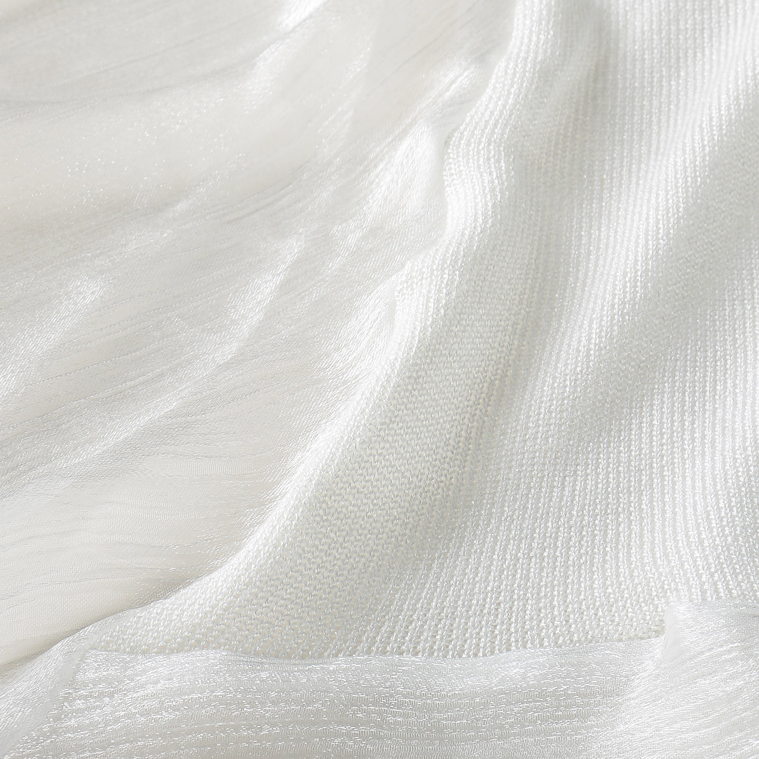 ラメ布帛ニットプルオーバー - 画像7