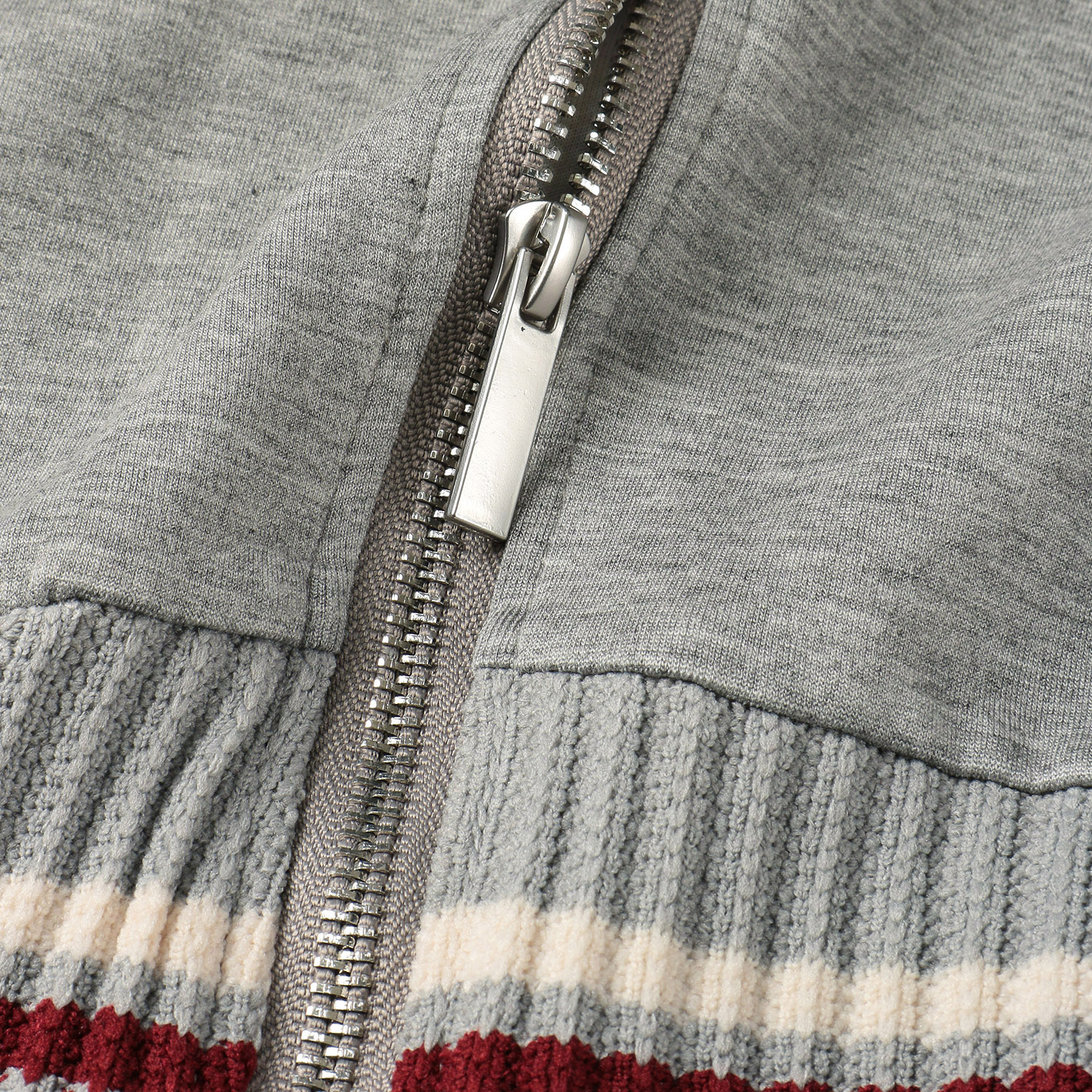 襟付きカットソージャケット - 画像7