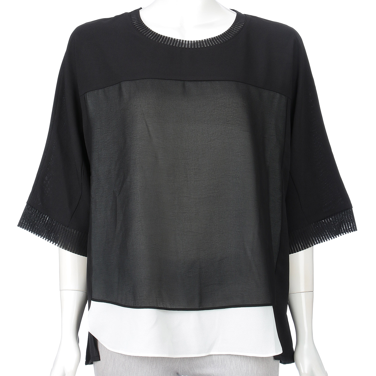 シフォンデザインTシャツ - 画像4