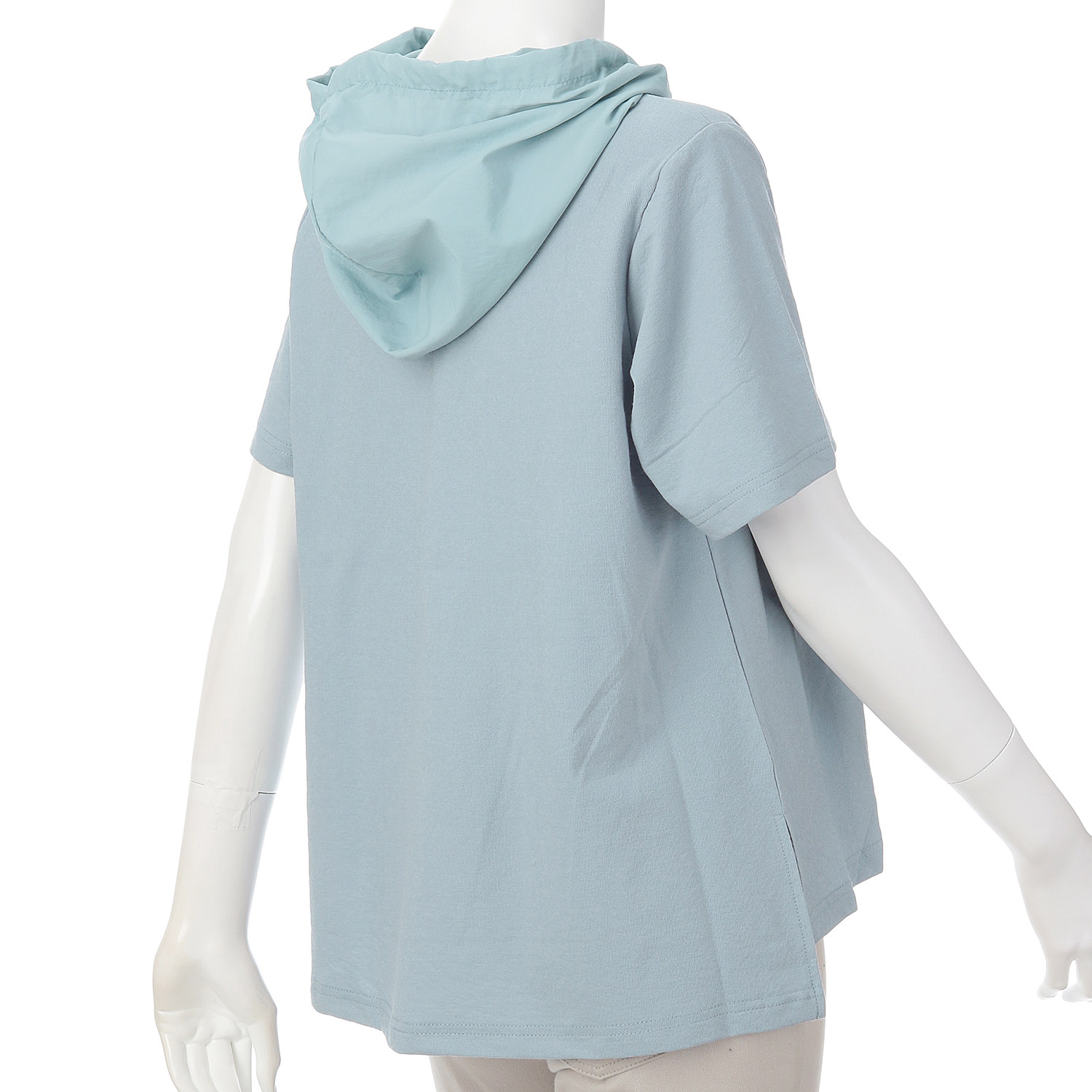 ハブラシ刺繍パーカーTシャツ - 画像6