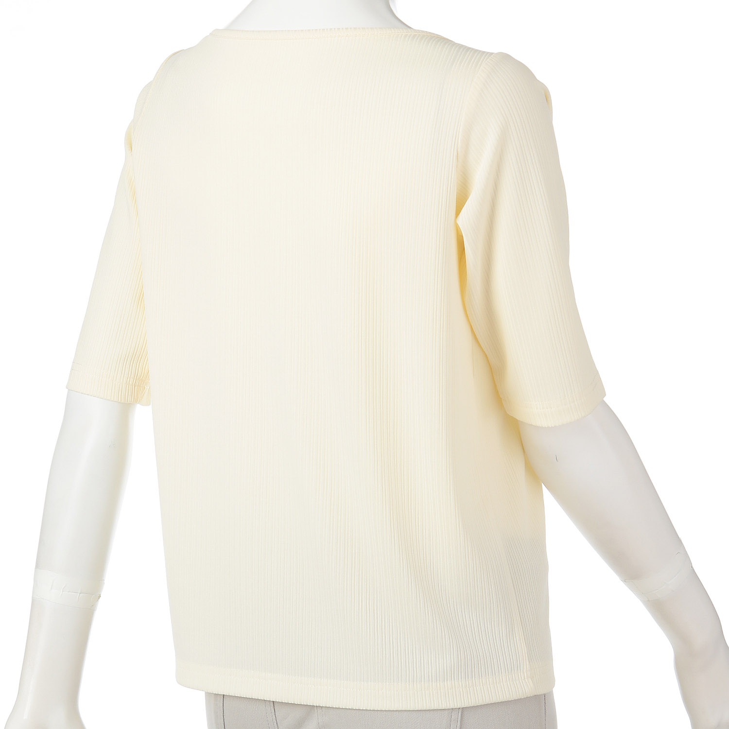 ADESSO L’ORA リブボートネックプルオーバー - 画像6