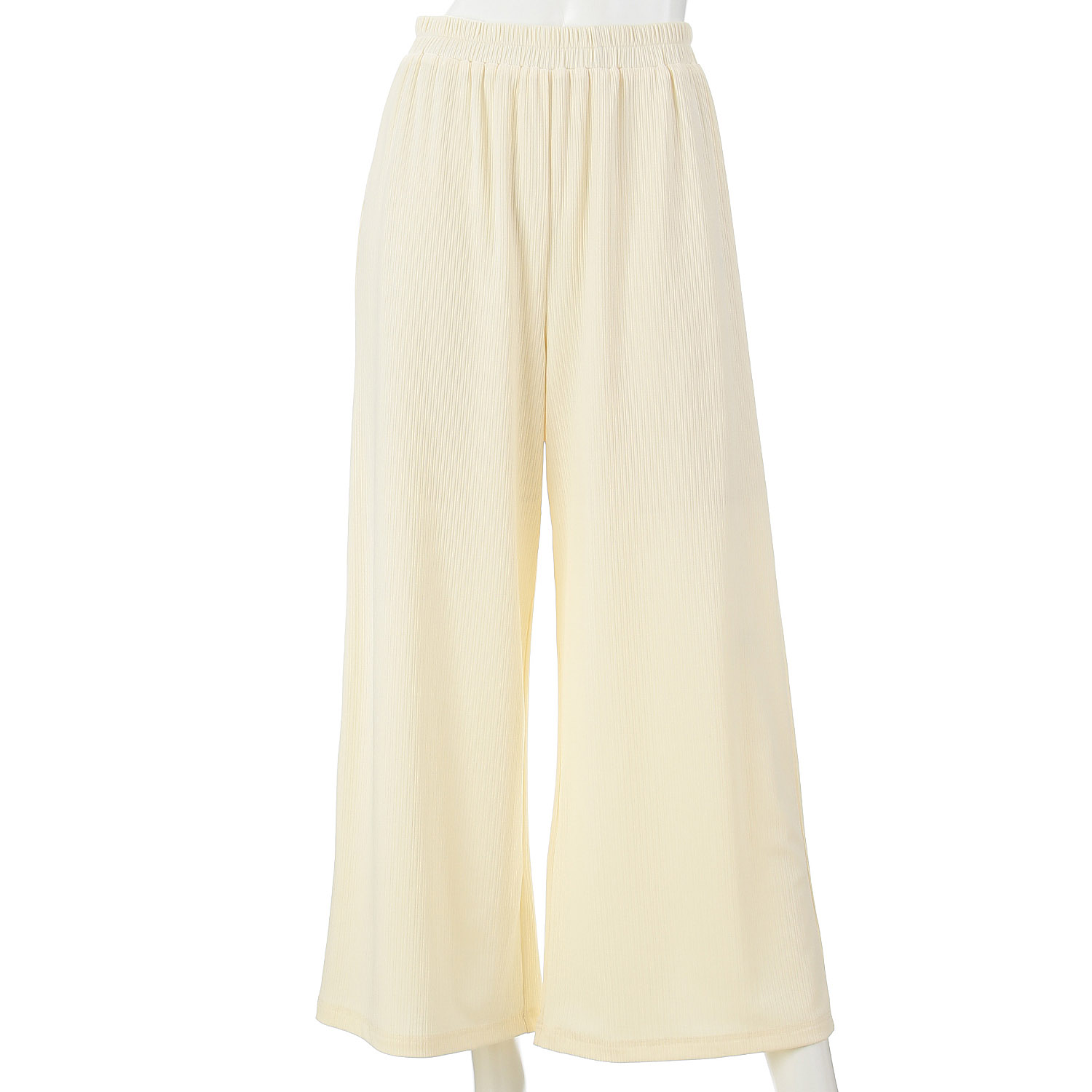 ADESSO L’ORA  リブワイドパンツ