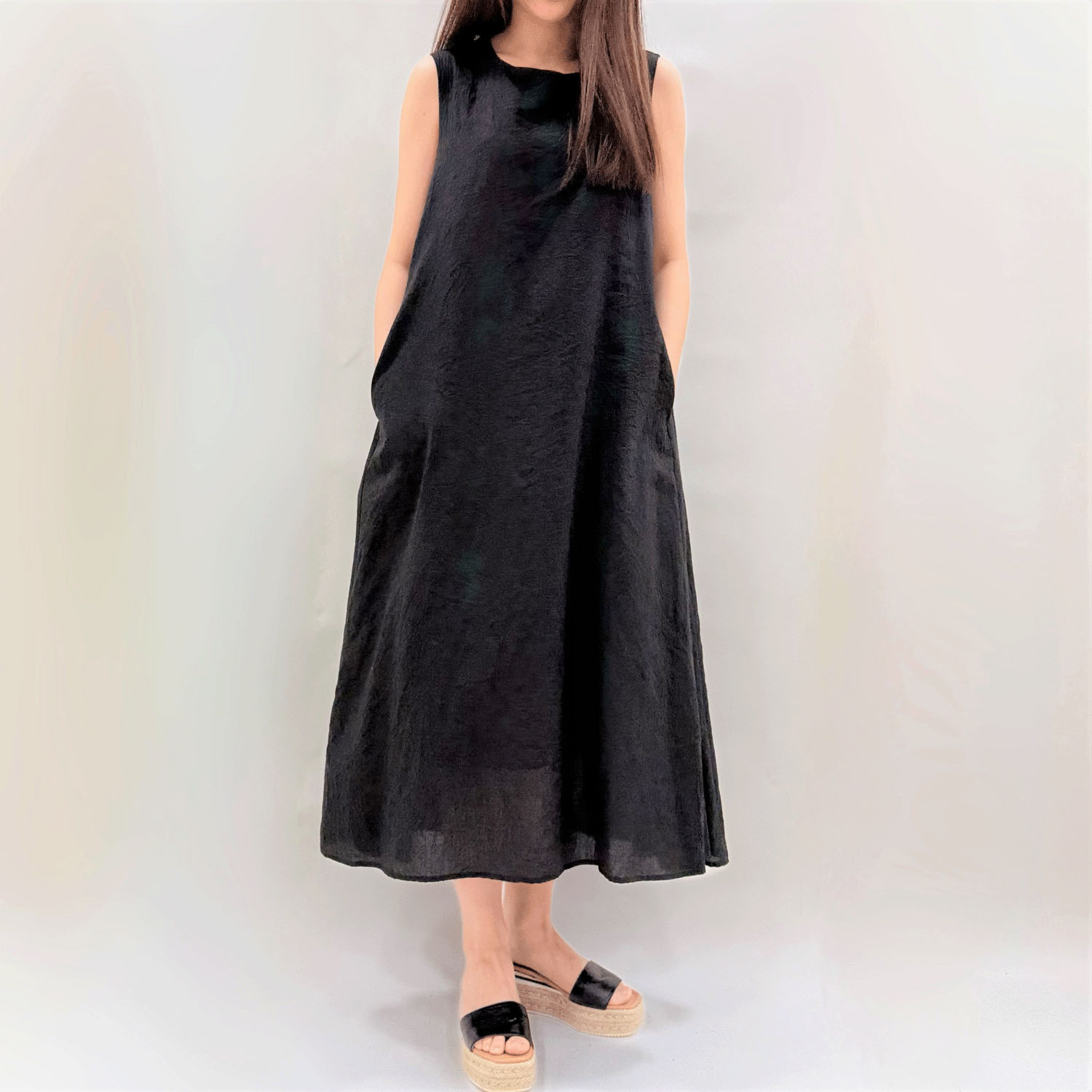 サイドギャザーワンピース - 画像3