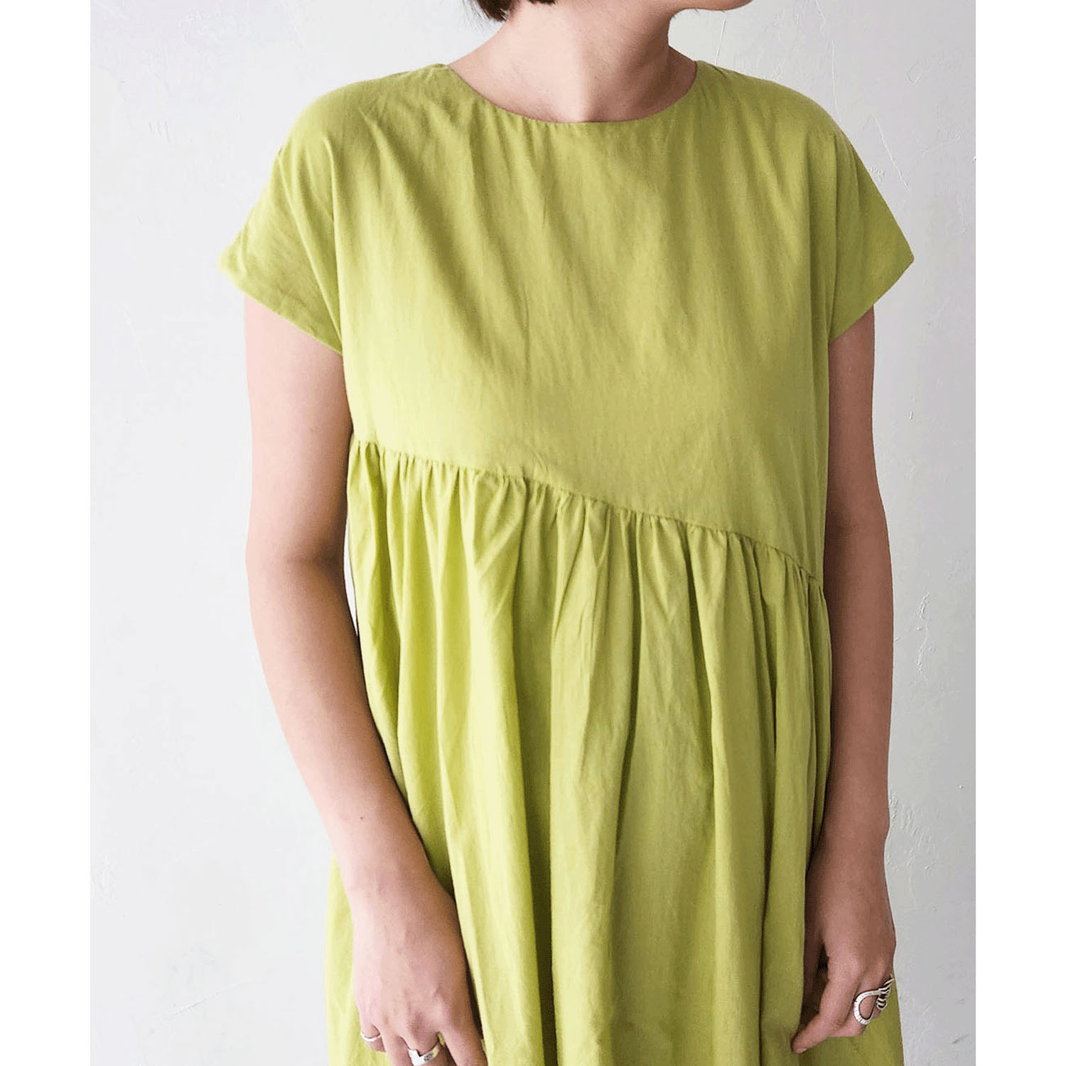 epidemique 斜めギャザーワンピース - 画像8