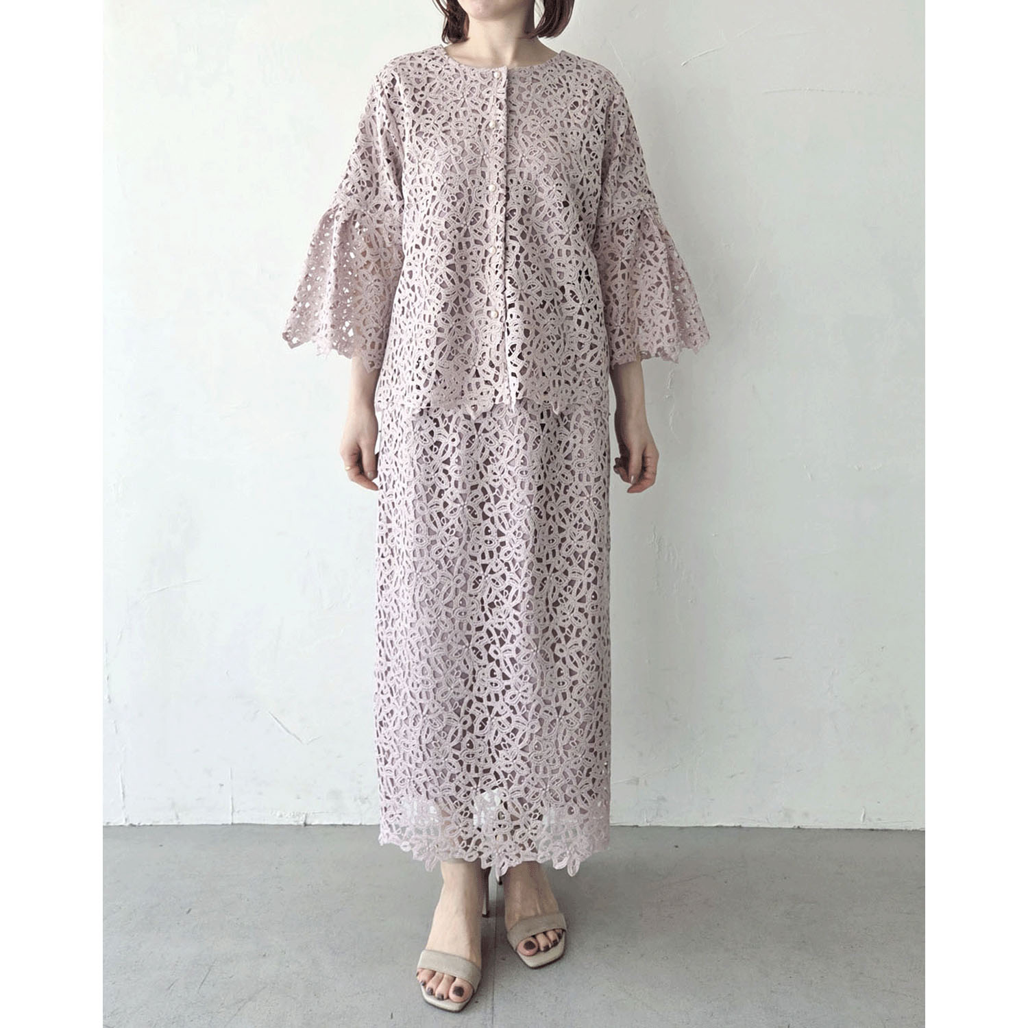 epidemique 2WAYレースブラウス - 画像9