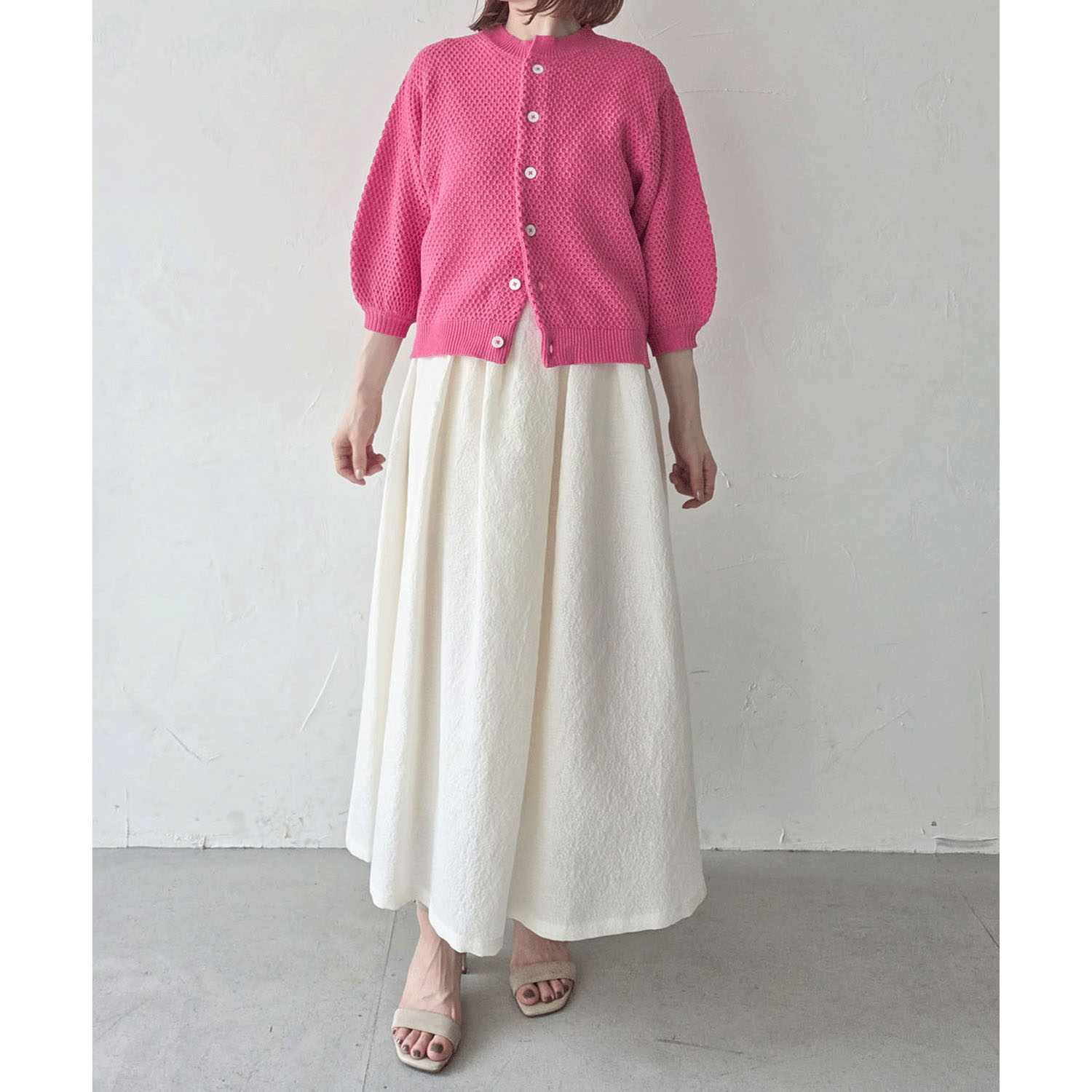 epidemique メッシュニットカーディガン - 画像2