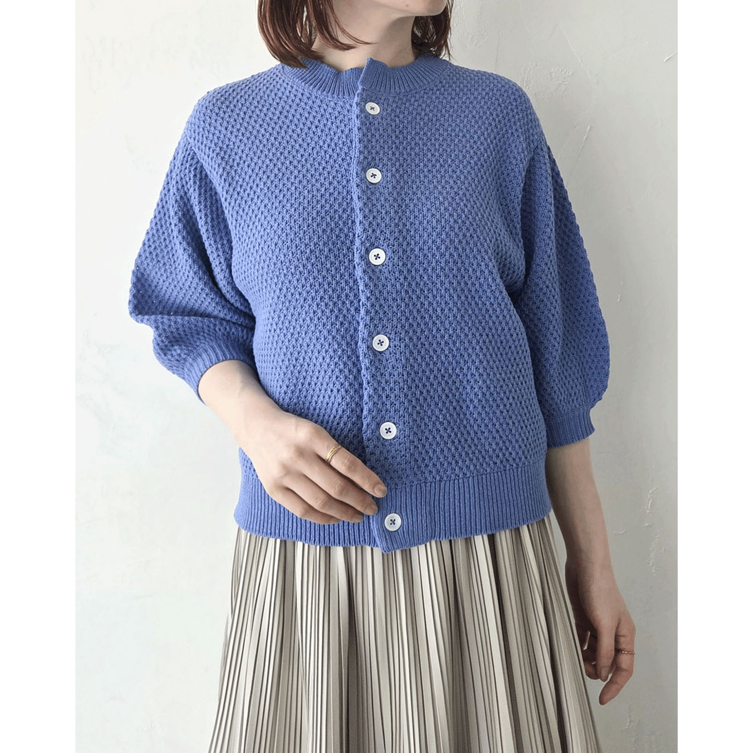 epidemique メッシュニットカーディガン - 画像11