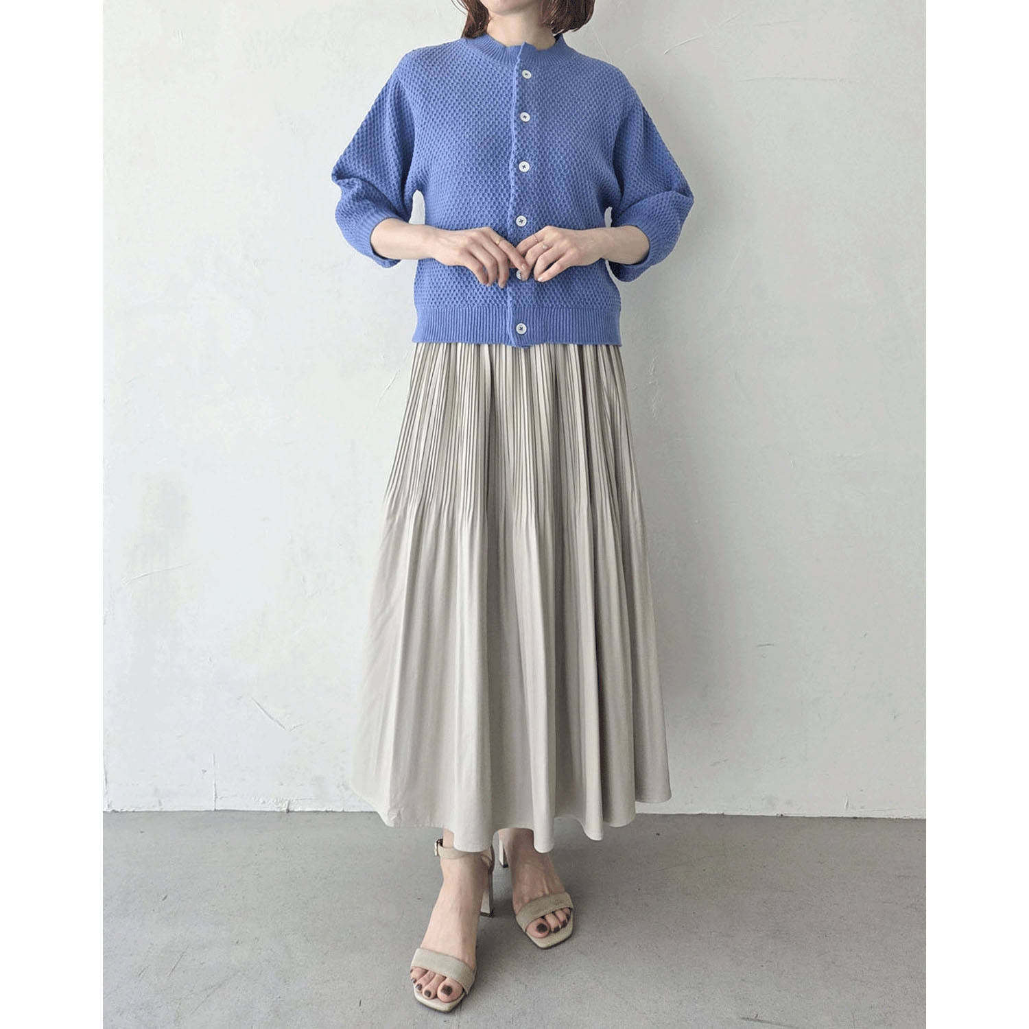 epidemique メッシュニットカーディガン - 画像13