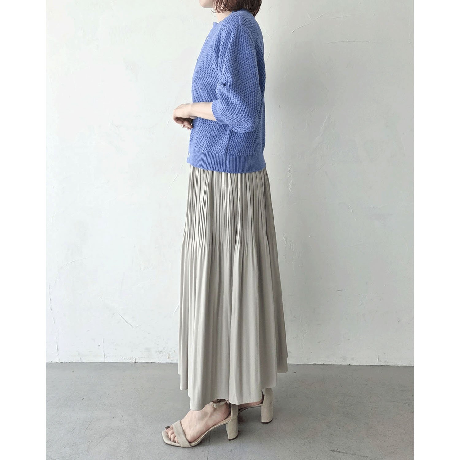 epidemique メッシュニットカーディガン - 画像15