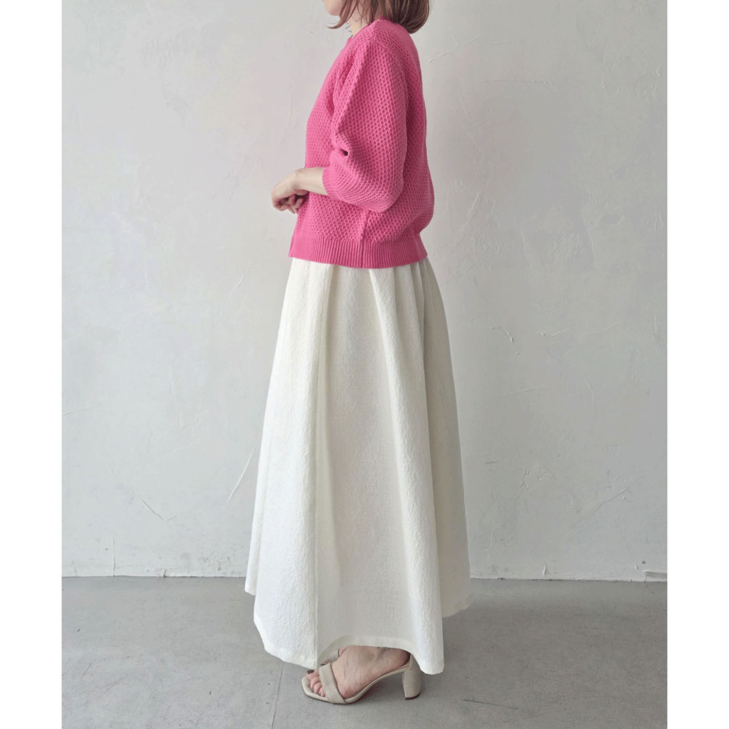 epidemique メッシュニットカーディガン - 画像8